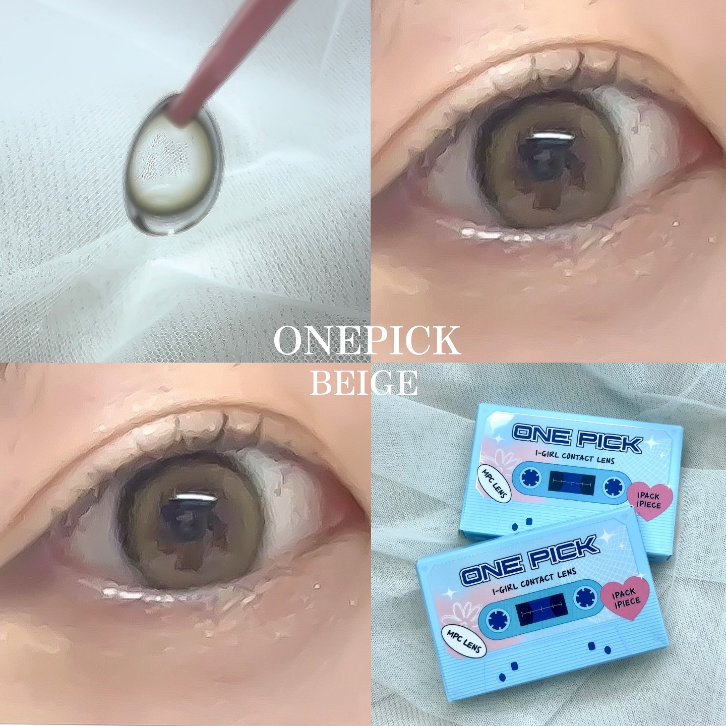 I-GIRL ONE PICK/蜜のレンズ/１ヶ月（１MONTH）カラコンを使ったクチコミ（1枚目）