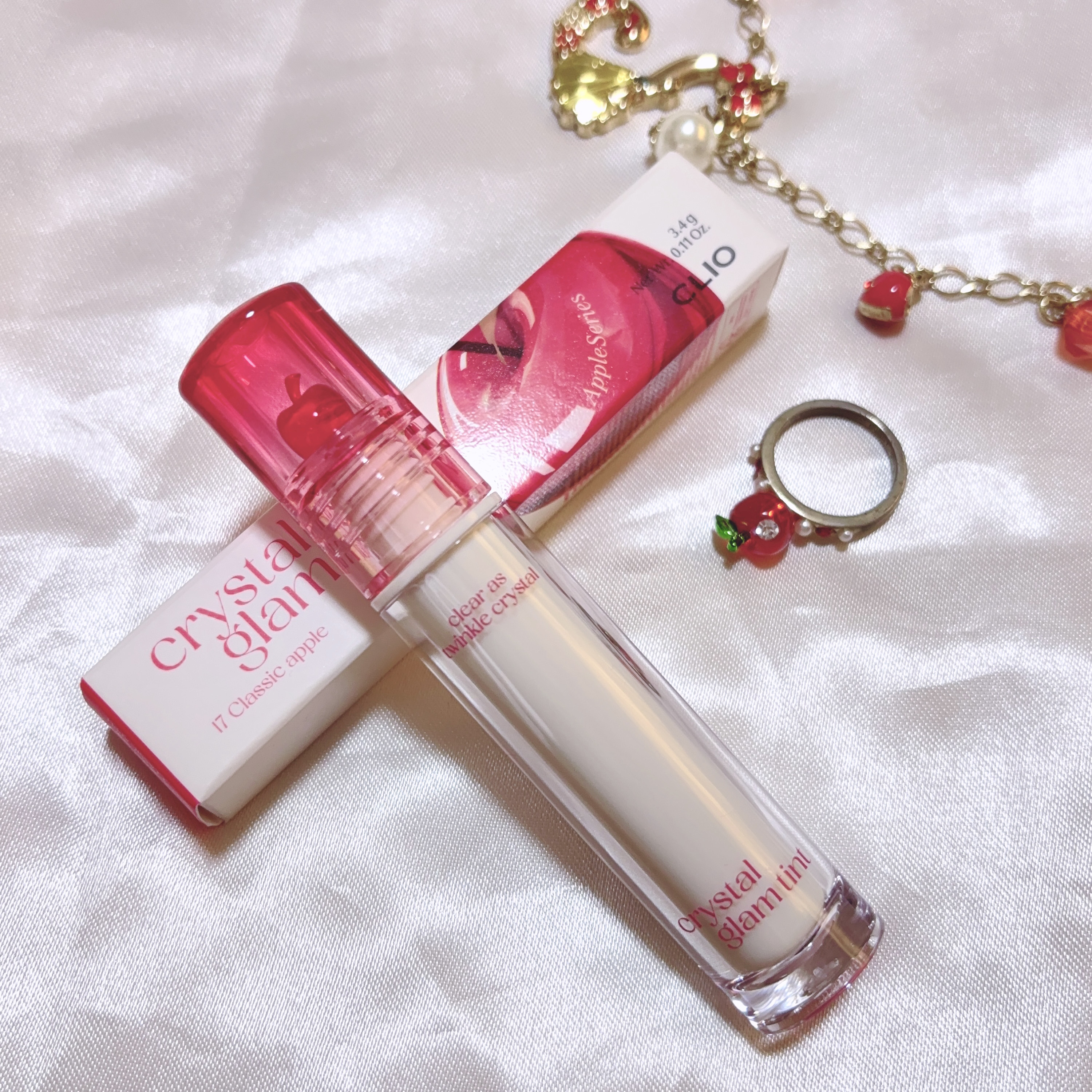 クリスタル グラム ティント/CLIO/リップティントを使ったクチコミ（2枚目）