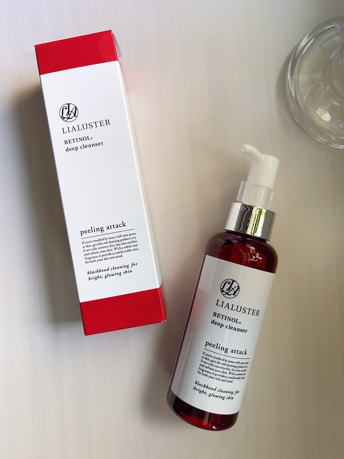 レチノールディープクレンザー/LIALUSTER/その他洗顔料を使ったクチコミ(1枚目)