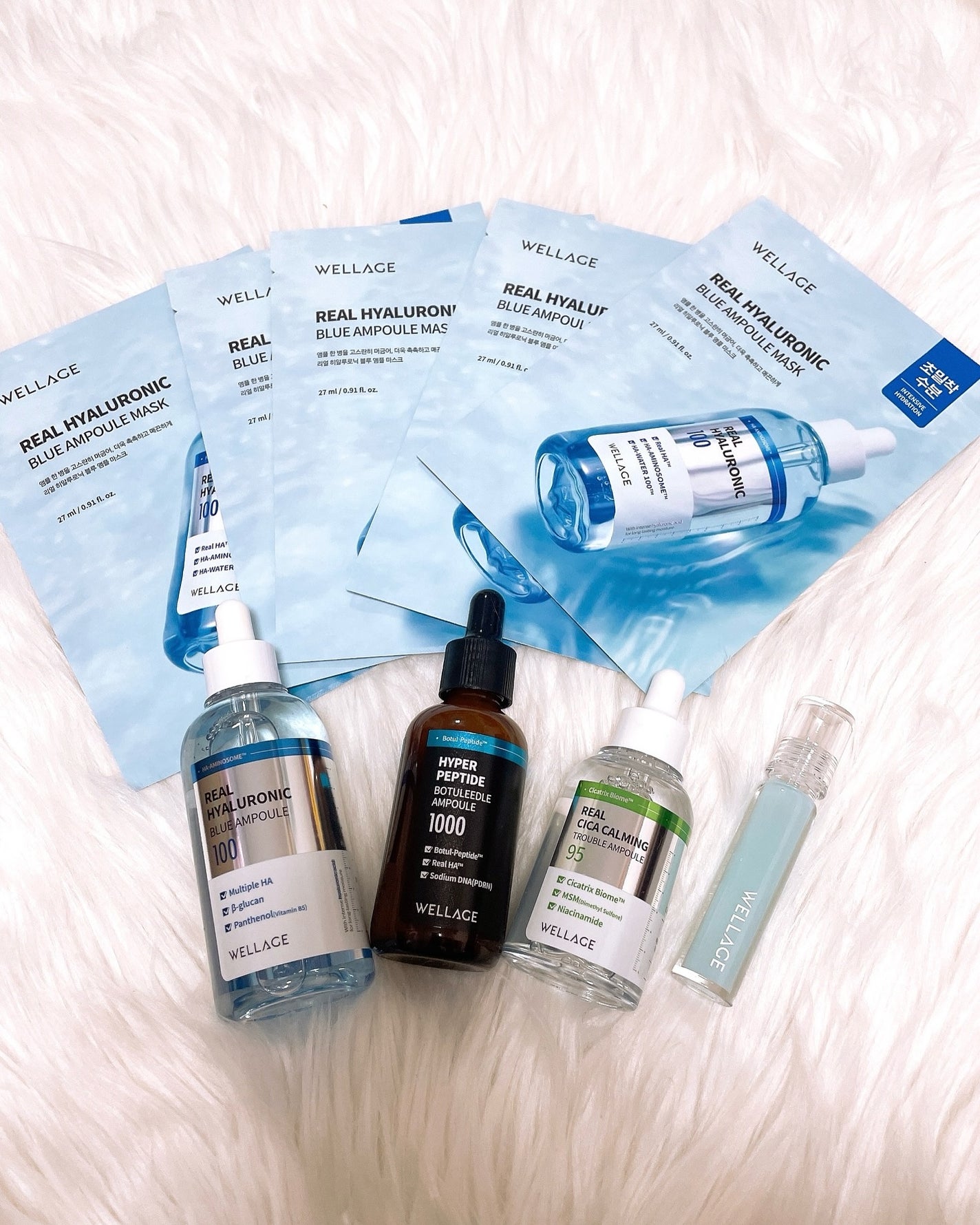 リアルヒアルロニックブルーアンプル 100/Wellage/美容液を使ったクチコミ(5枚目)