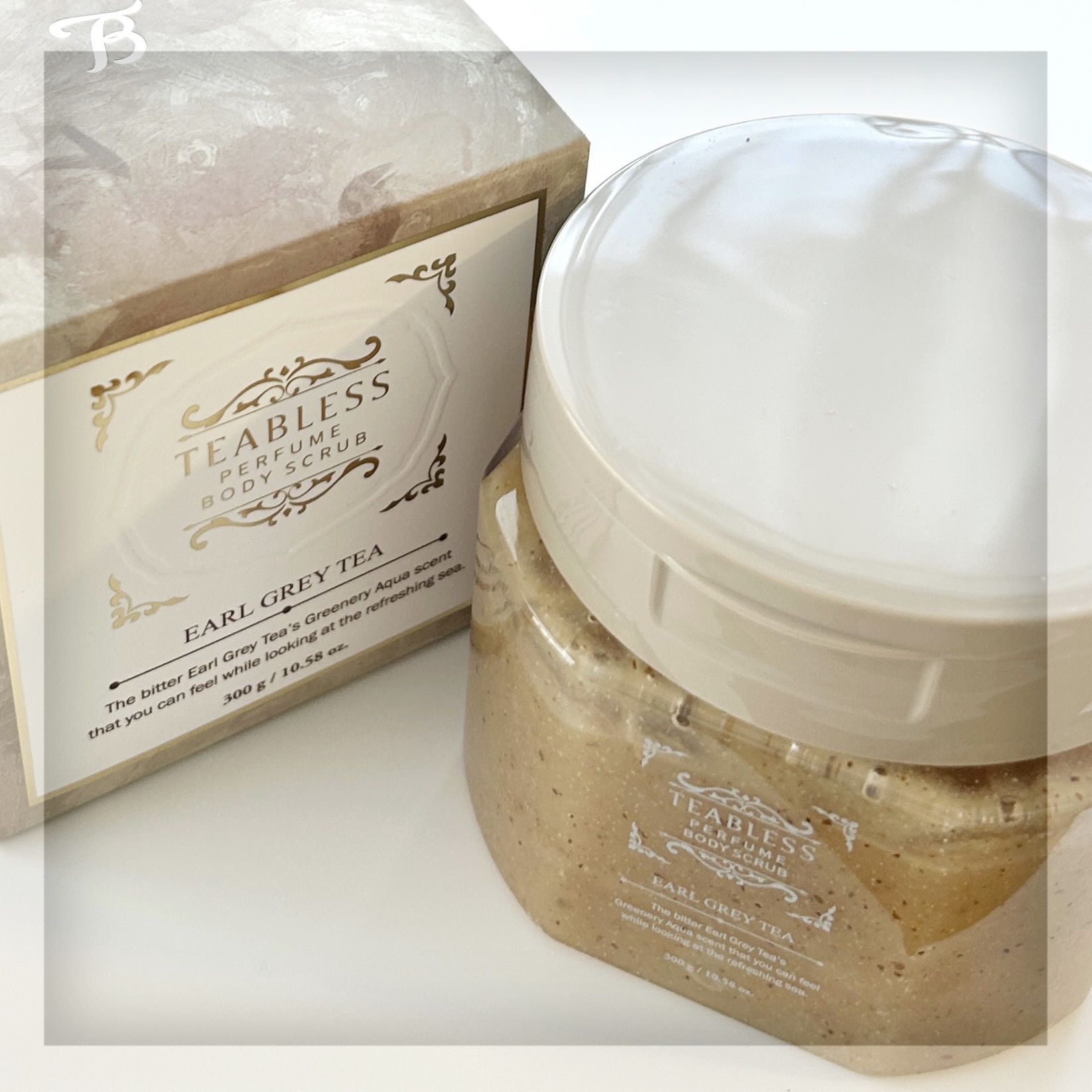 アールグレイティージャム ボディスクラブ/TEABLESS/ボディスクラブを使ったクチコミ（1枚目）
