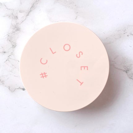 イージーポアレスパウダー/#CLOSET/プレストパウダーを使ったクチコミ(1枚目)