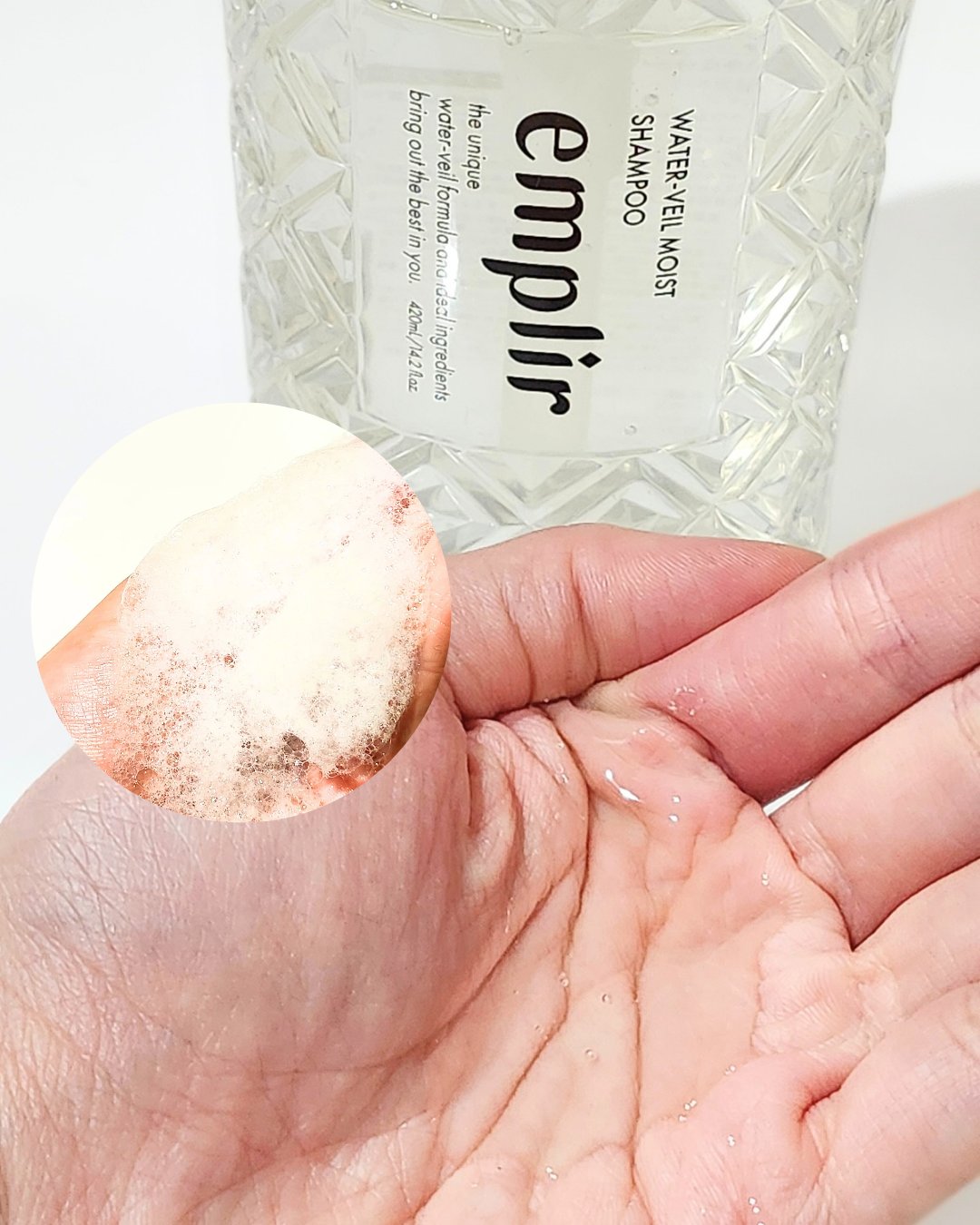 ウォーターベール　モイストシャンプー／トリートメント/emplir/市販シャンプーを使ったクチコミ（3枚目）