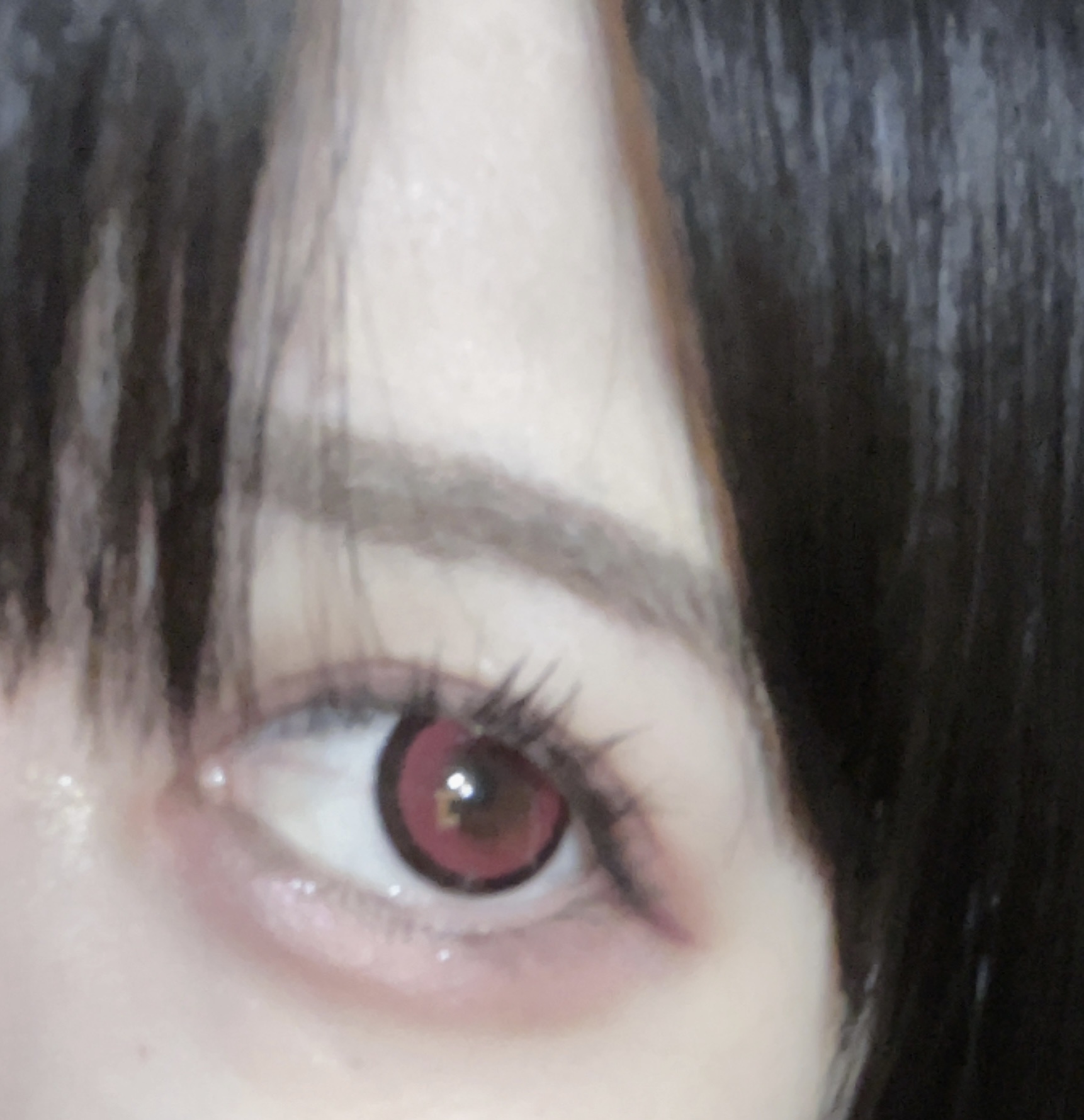 Honey kiss 1day/HoneyKiss/ワンデー（１DAY）カラコンを使ったクチコミ（3枚目）