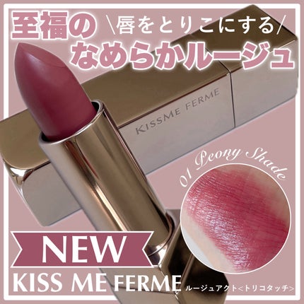 キスミー フェルム ルージュアクト/キスミー フェルム/口紅を使ったクチコミ(1枚目)