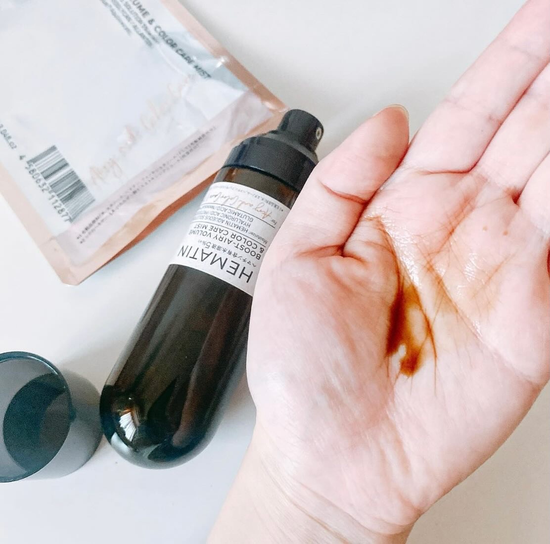 ヘマチン ブースター ミスト/マイブースターズ/ヘアマスク・ヘアパックを使ったクチコミ（3枚目）