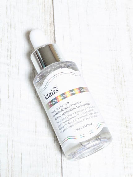 フレッシュリージュースドビタミンドロップ(35ml)/Klairs/美容液を使ったクチコミ(4枚目)