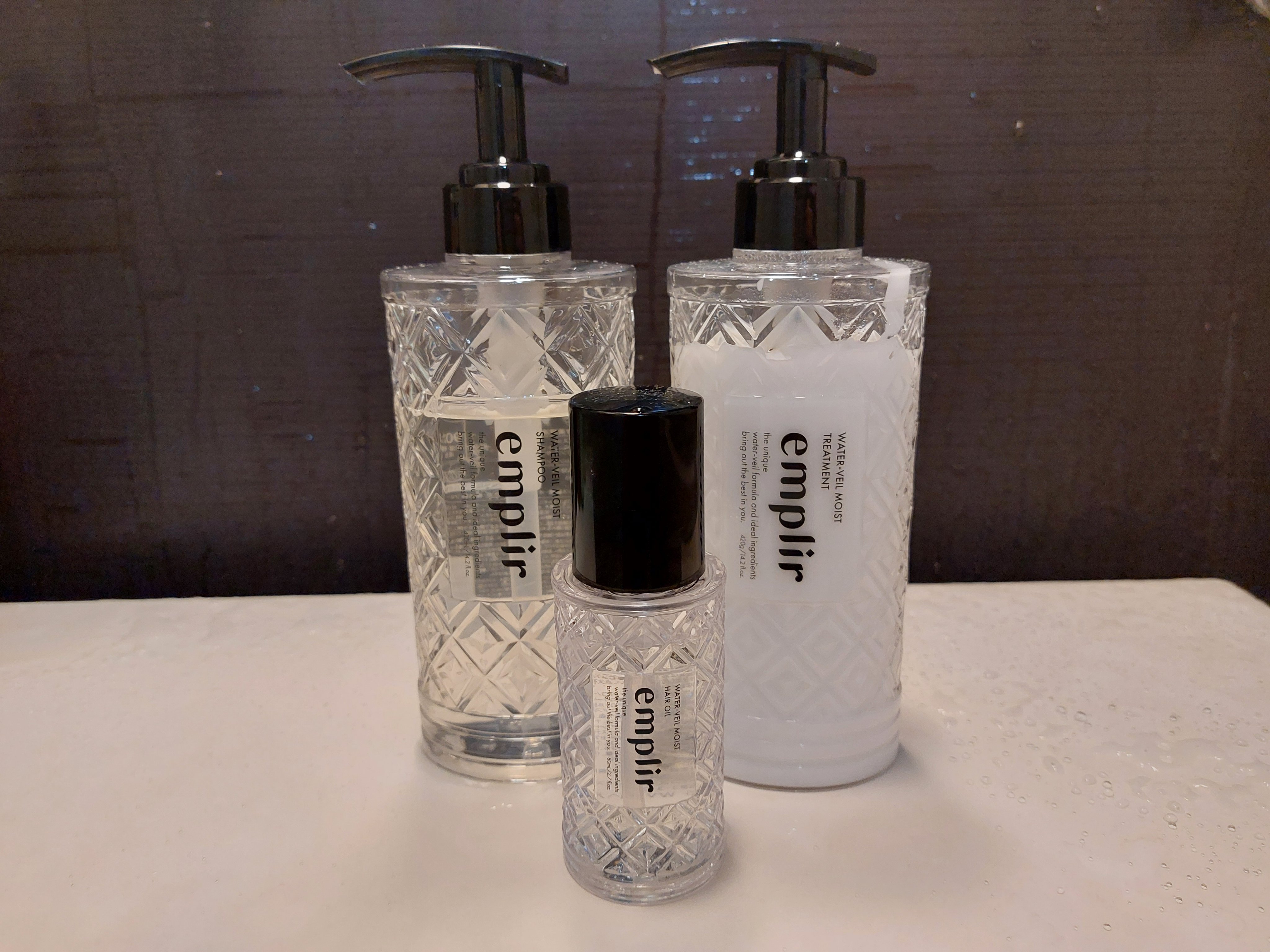 ウォーターベール　モイストシャンプー／トリートメント/emplir/市販シャンプーを使ったクチコミ（1枚目）