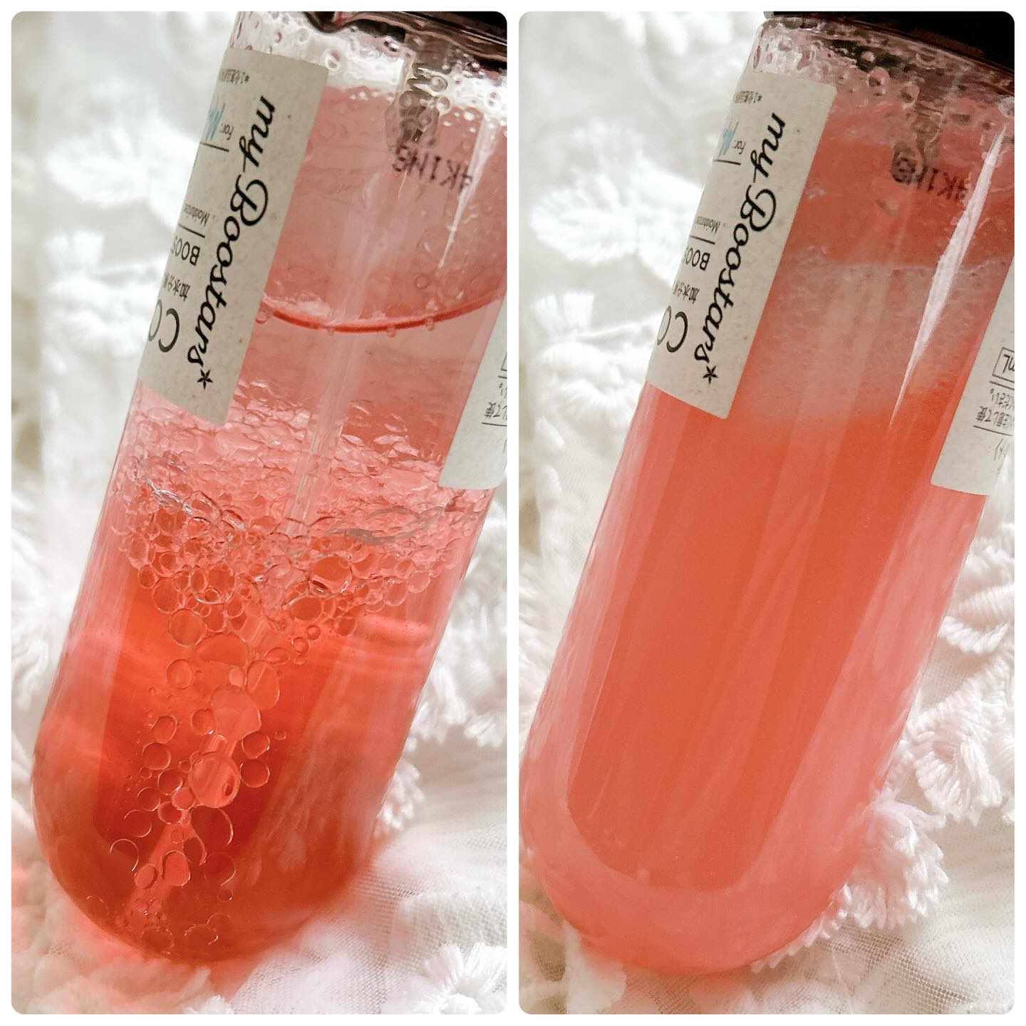 コラーゲン ブースター ミスト [モイスチャー＆スカルプ] ベルガモットアロマの香り/マイブースターズ/アウトバストリートメントを使ったクチコミ（3枚目）