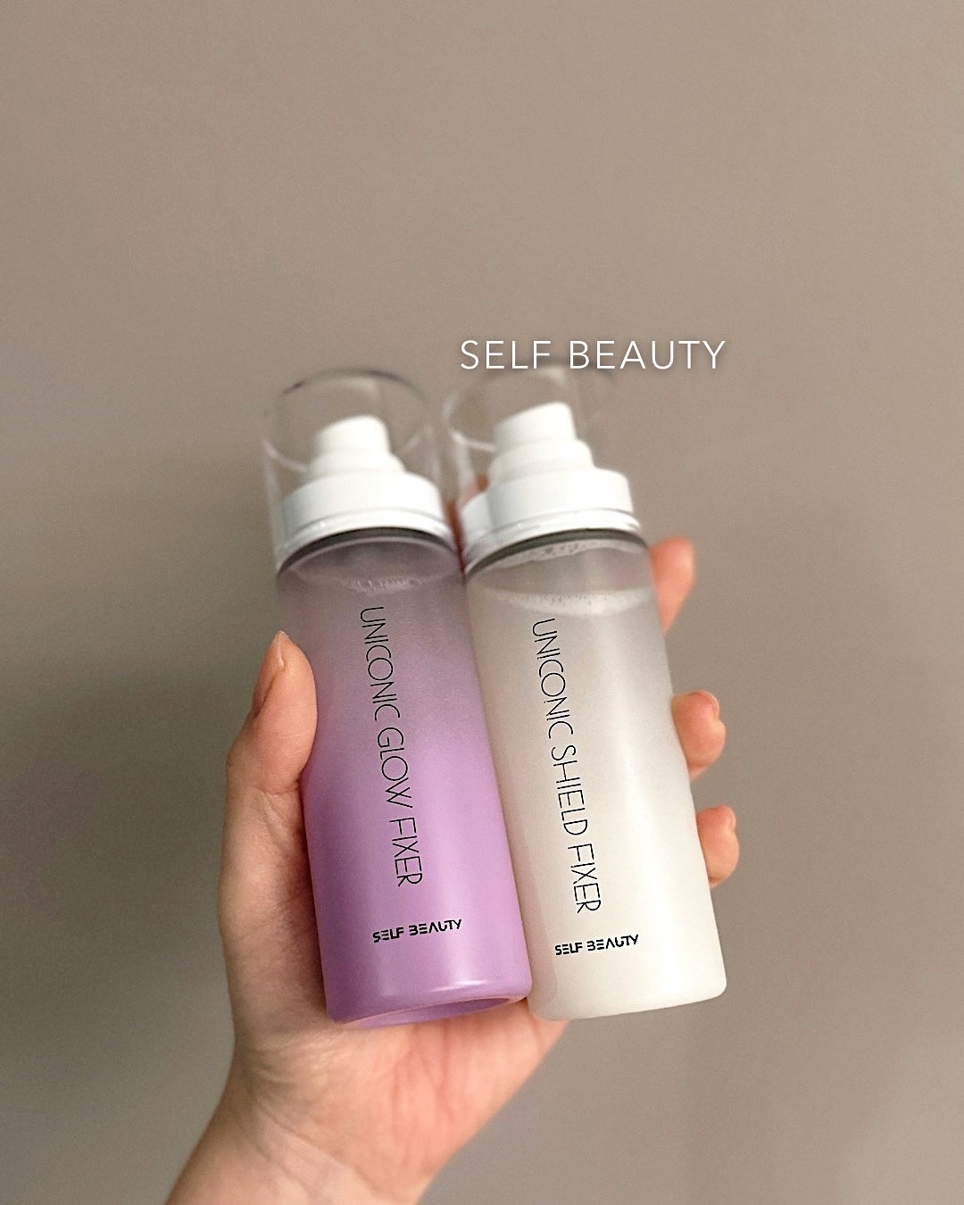 ユニコーン メイクアップグローフィックスミスト/SELF BEAUTY/フィックスミストを使ったクチコミ（1枚目）