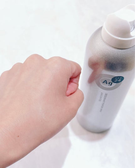 デオドラントスプレー(無香性)/エージーデオ24/デオドラント・制汗剤を使ったクチコミ(5枚目)