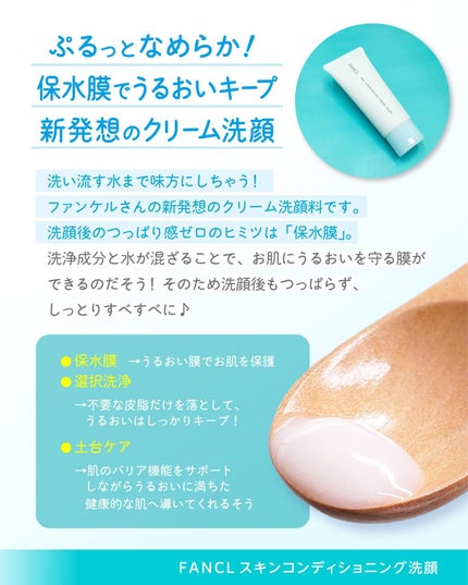スキンコンディショニング洗顔/ファンケル/洗顔フォームを使ったクチコミ(3枚目)