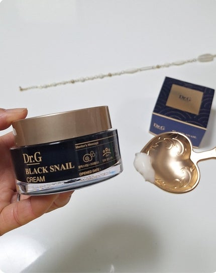 ブラックスネイル クリーム/Dr.G/フェイスクリームを使ったクチコミ(3枚目)