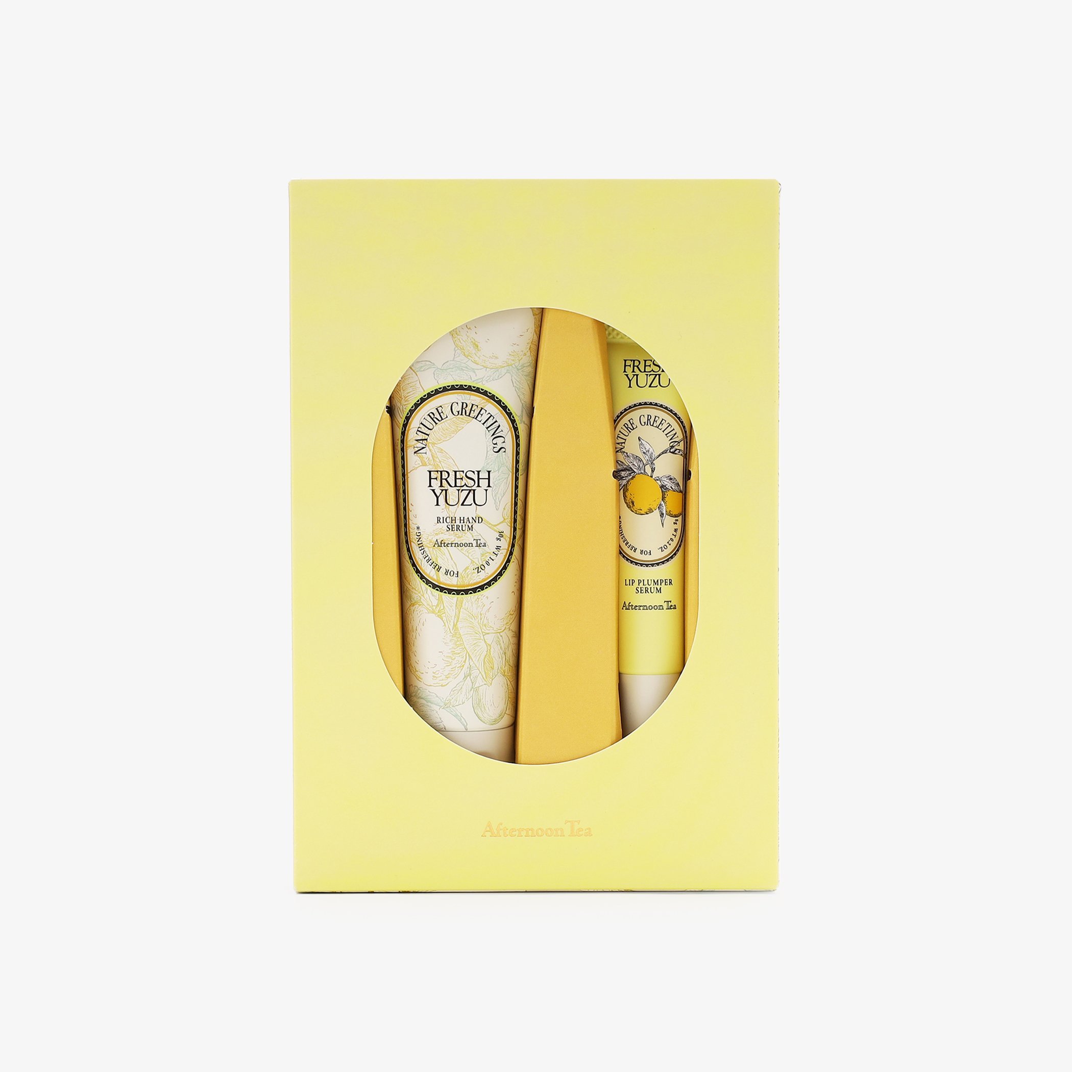 Afternoon Tea LIVING ハンドセラム＆リップセット フレッシュユズの香り