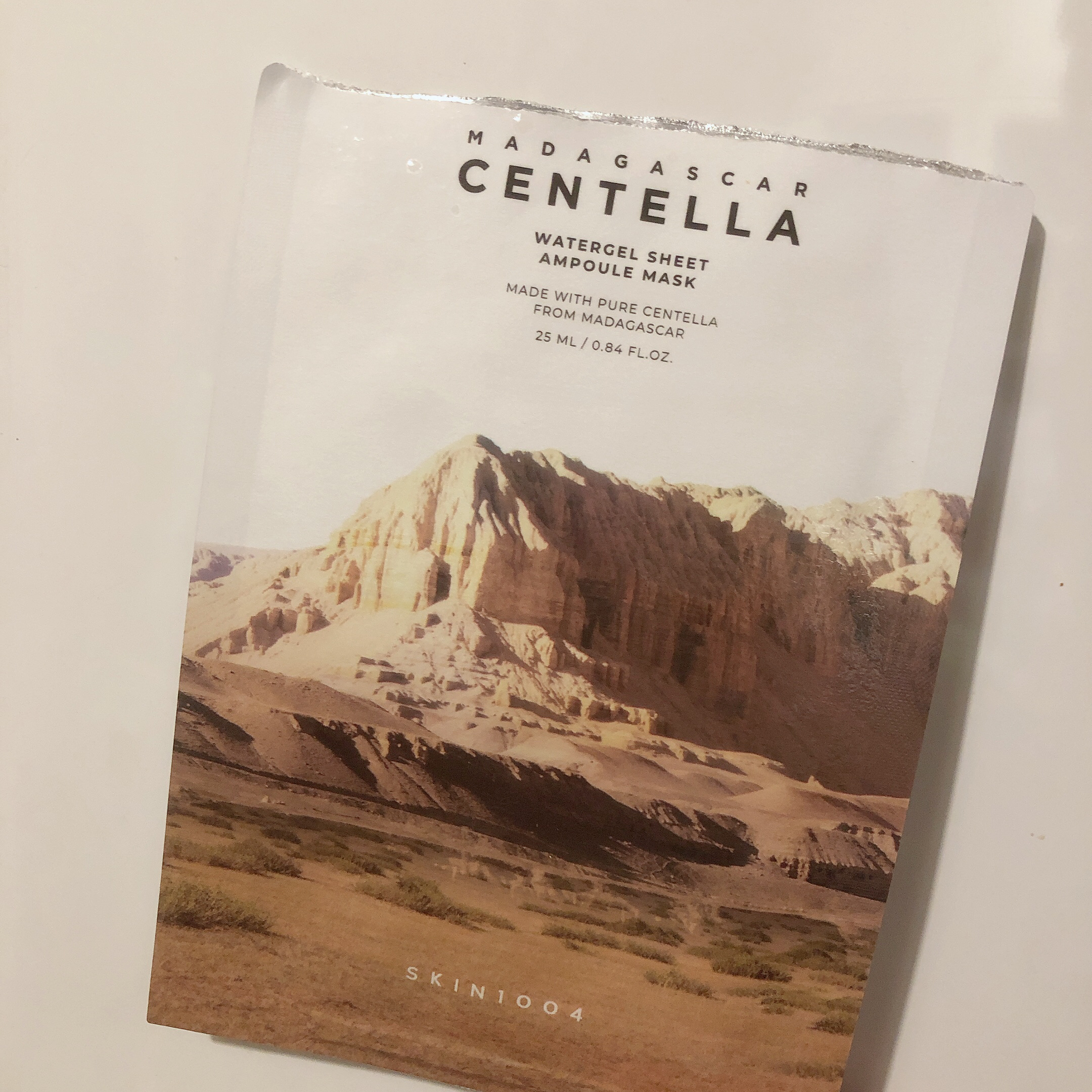 センテラ ウォーターゲルシートアンプルマスク/SKIN1004/シートマスク・パックを使ったクチコミ（1枚目）