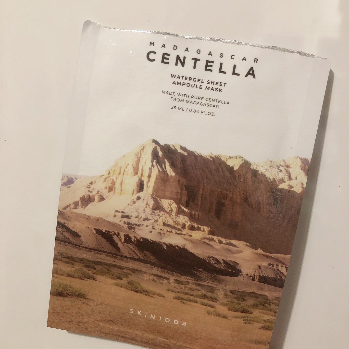 センテラ ウォーターゲルシートアンプルマスク/SKIN1004/シートマスク・パックを使ったクチコミ(1枚目)