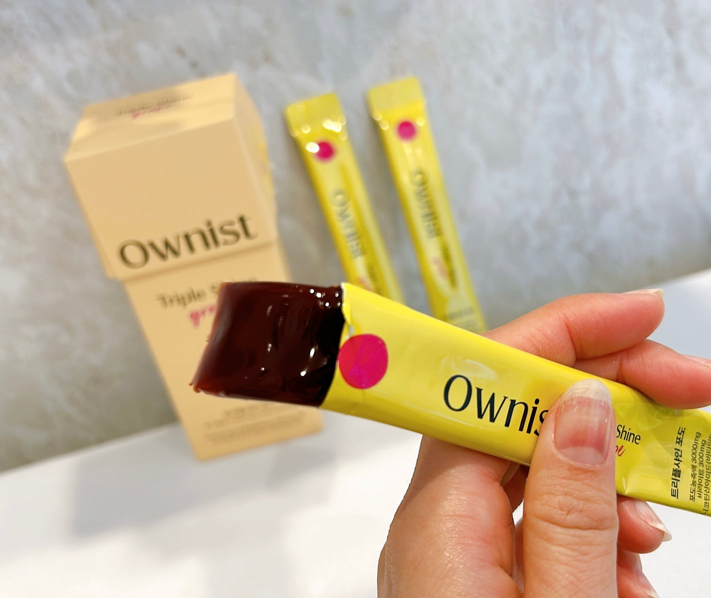 トリプルシャイン グレープ/Ownist/美容サプリメントを使ったクチコミ(7枚目)