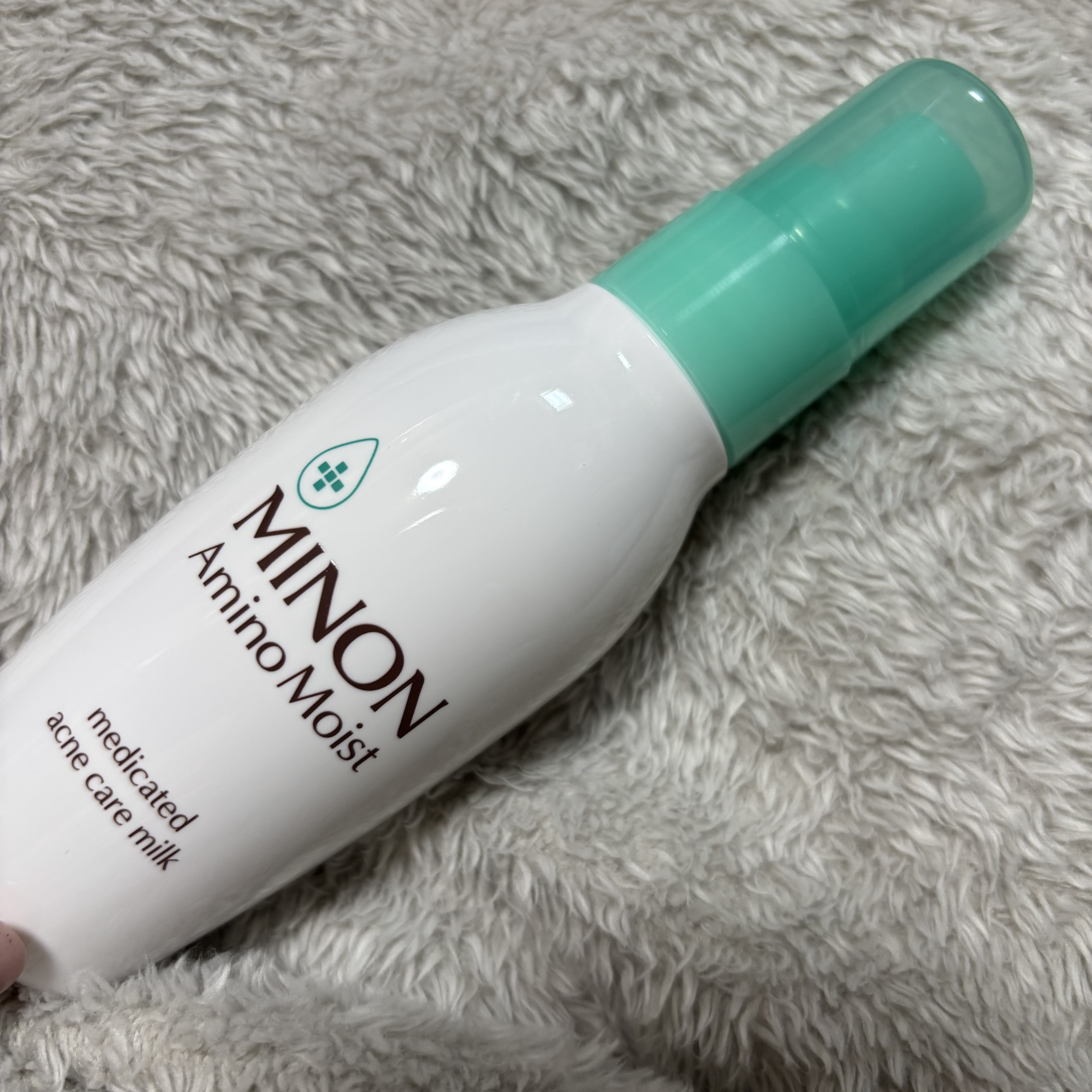 ミノン アミノモイスト 薬用アクネケア ミルク 100ｇ/ミノン/乳液を使ったクチコミ（2枚目）