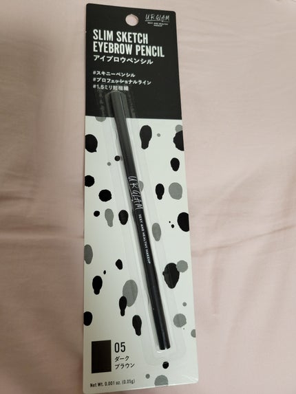 スリムスケッチアイブロウペンシル/U R GLAM/アイブロウペンシルを使ったクチコミ(1枚目)