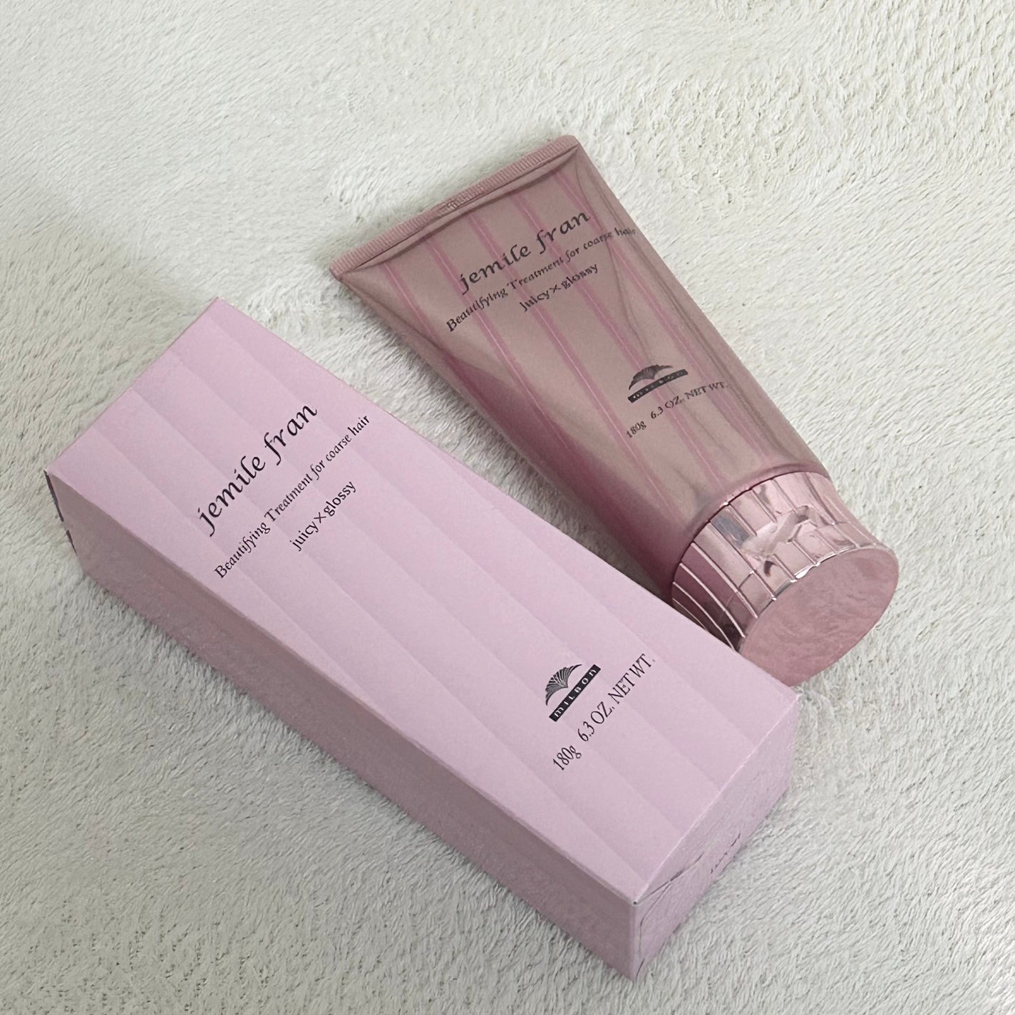 トリートメント ジューシーグロッシー うるツヤ/ジェミールフラン/ヘアマスク・ヘアパックを使ったクチコミ(1枚目)