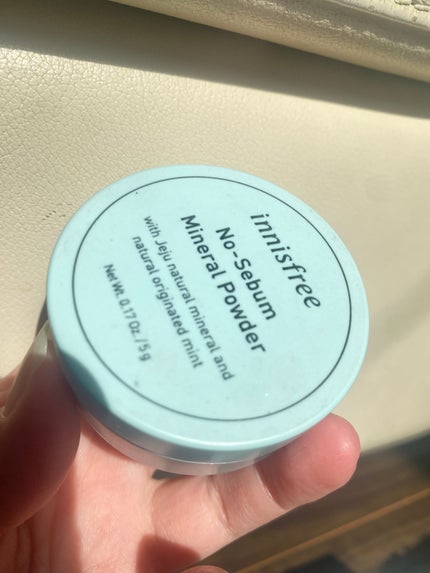 ノーセバム ミネラルパウダー N/innisfree/ルースパウダーを使ったクチコミ(1枚目)
