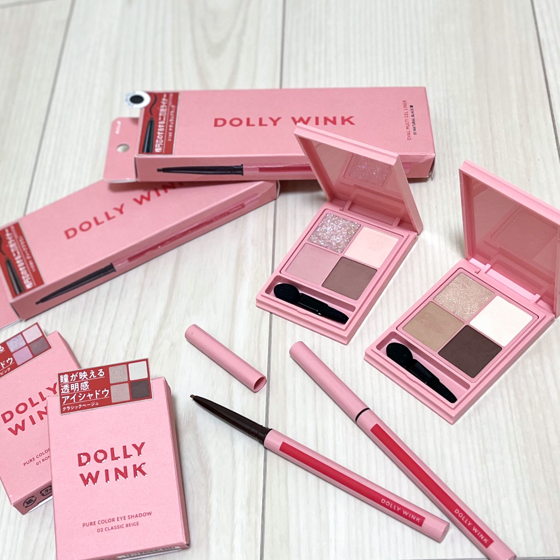 ピュアカラーアイシャドウ/ドーリーウインク/アイシャドウパレットを使ったクチコミ（1枚目）