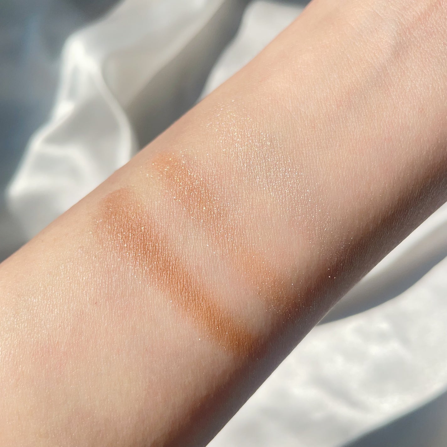 ライティングアップアイシャドウ/CEZANNE/アイシャドウを使ったクチコミ(8枚目)