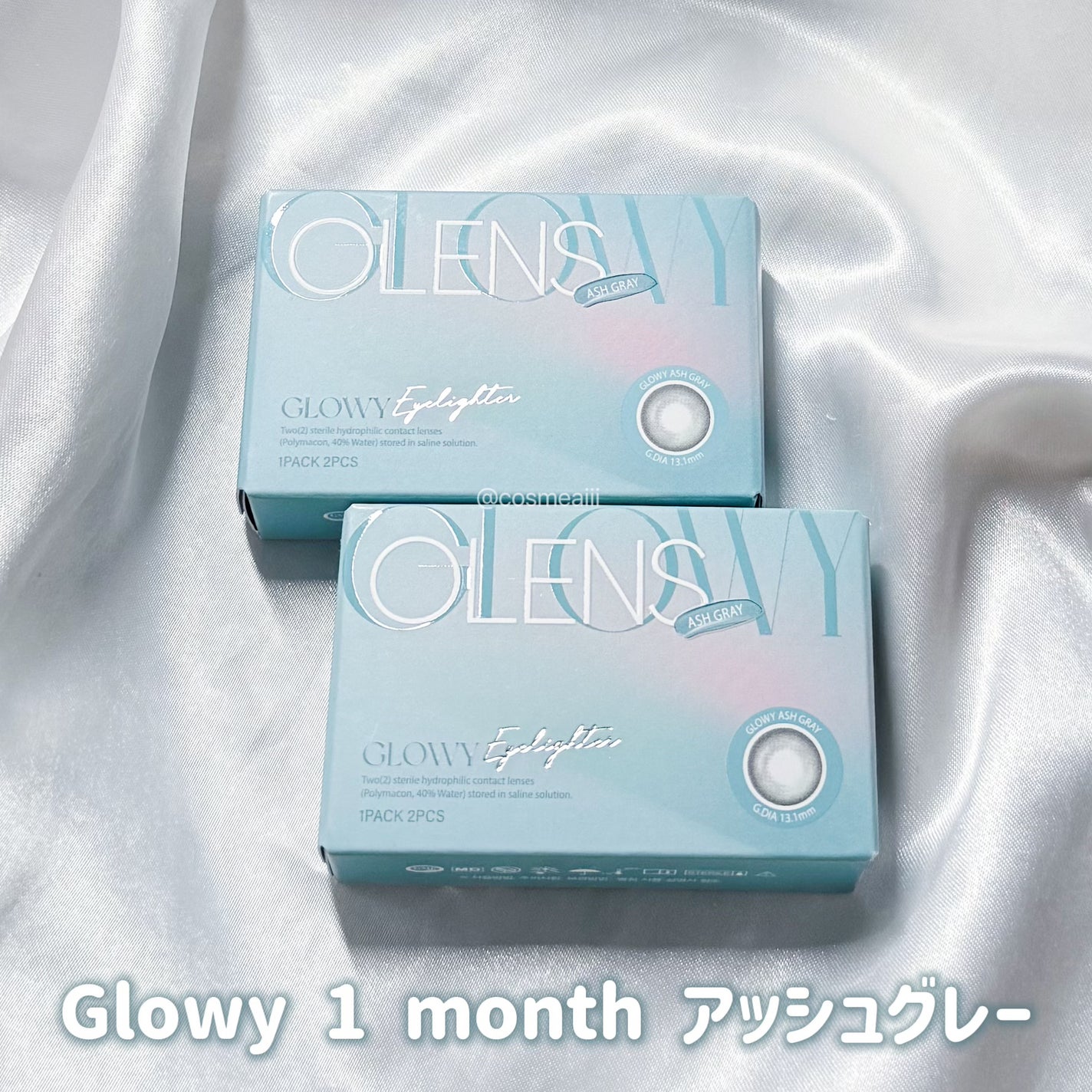 Glowy 1day/OLENS/ワンデー(1DAY)カラコンを使ったクチコミ(5枚目)