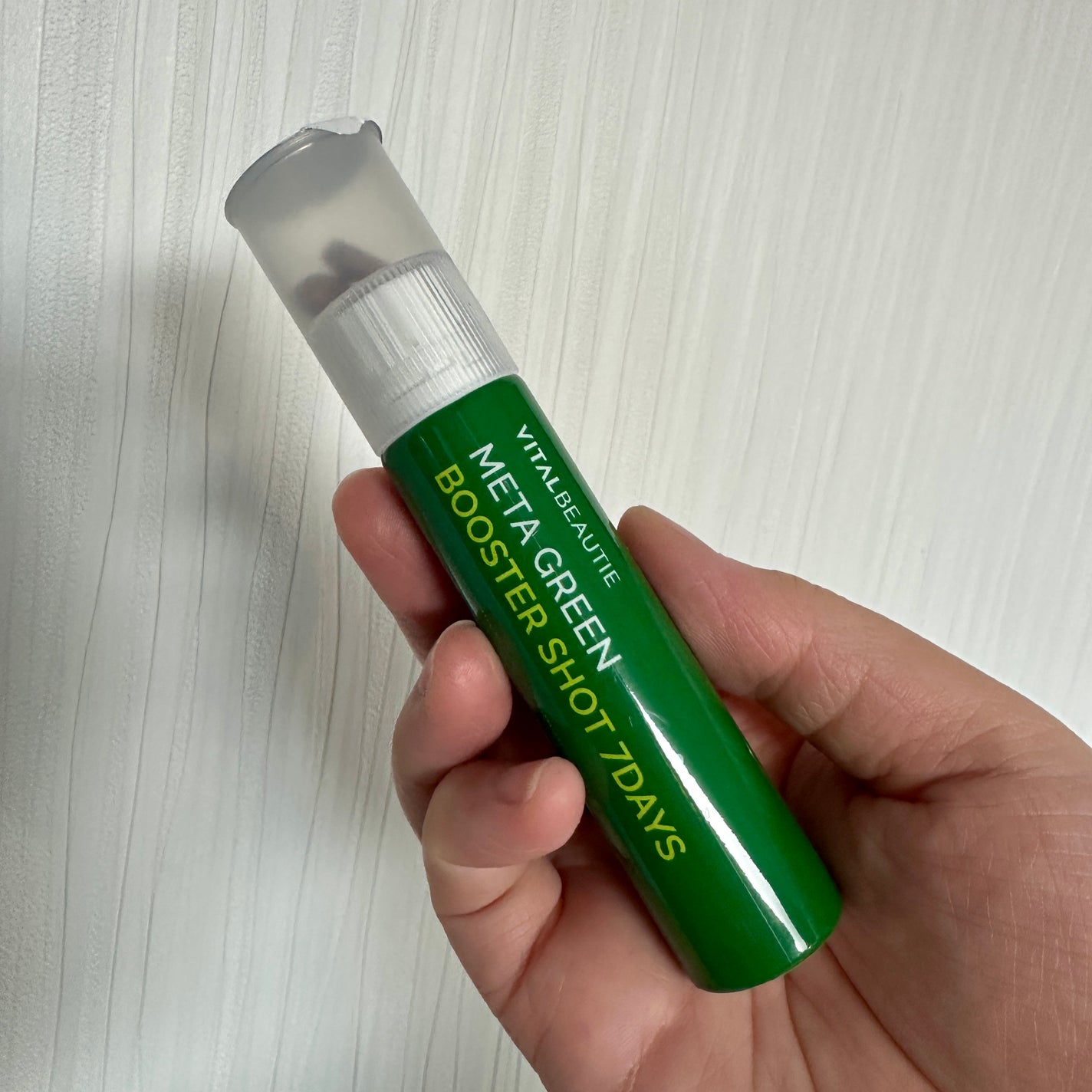 メタグリーンブースターショット/VITALBEAUTIE/健康サプリメントを使ったクチコミ(2枚目)