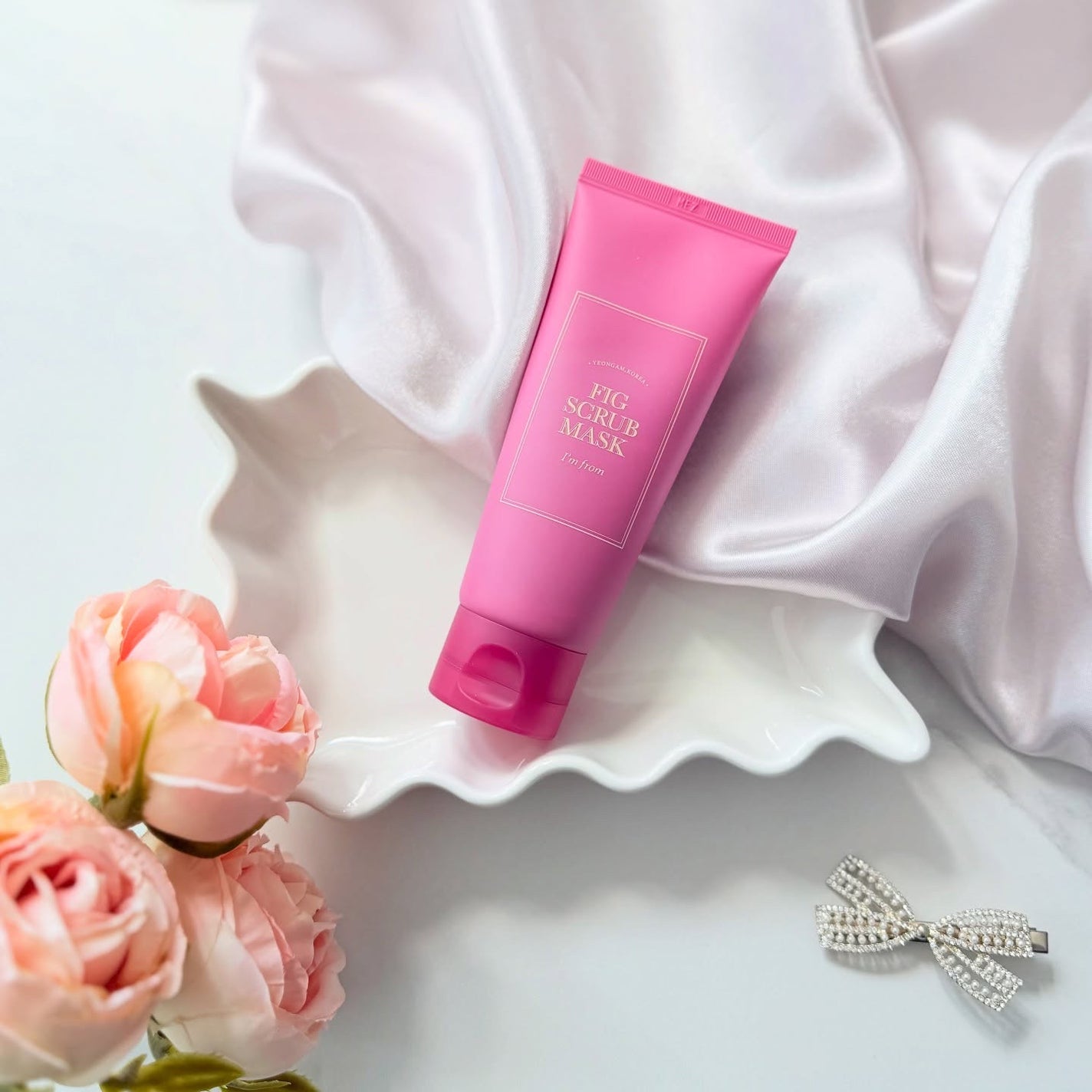 フィグスクラブマスク/I'm from/スクラブ・ゴマージュを使ったクチコミ(4枚目)