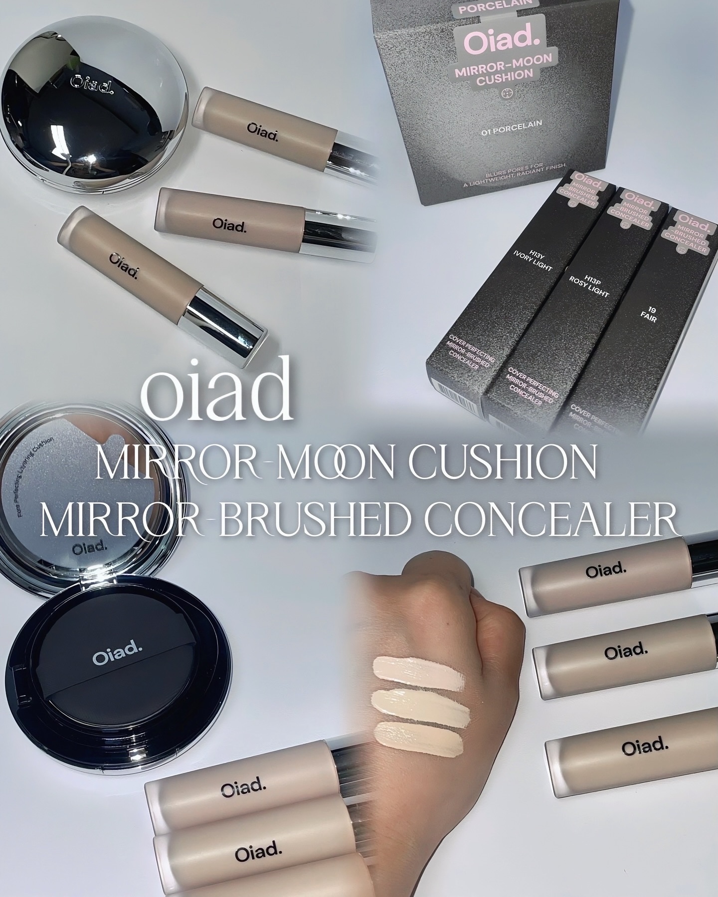 カバーパーフェクティングミラーブラシドコンシーラー/oiad/リキッドコンシーラーを使ったクチコミ（1枚目）