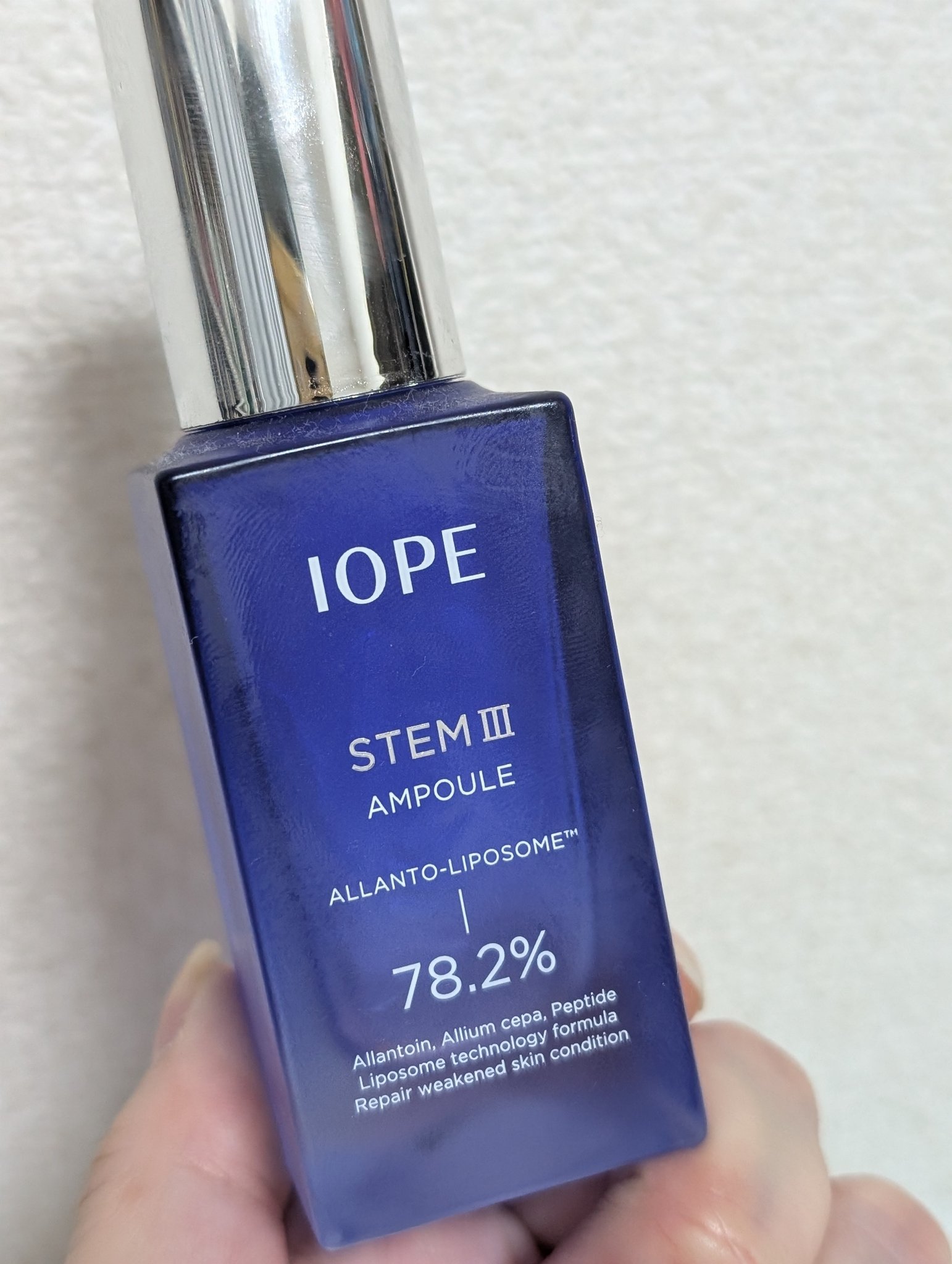 ステムⅢアンプル/IOPE/美容液を使ったクチコミ（1枚目）