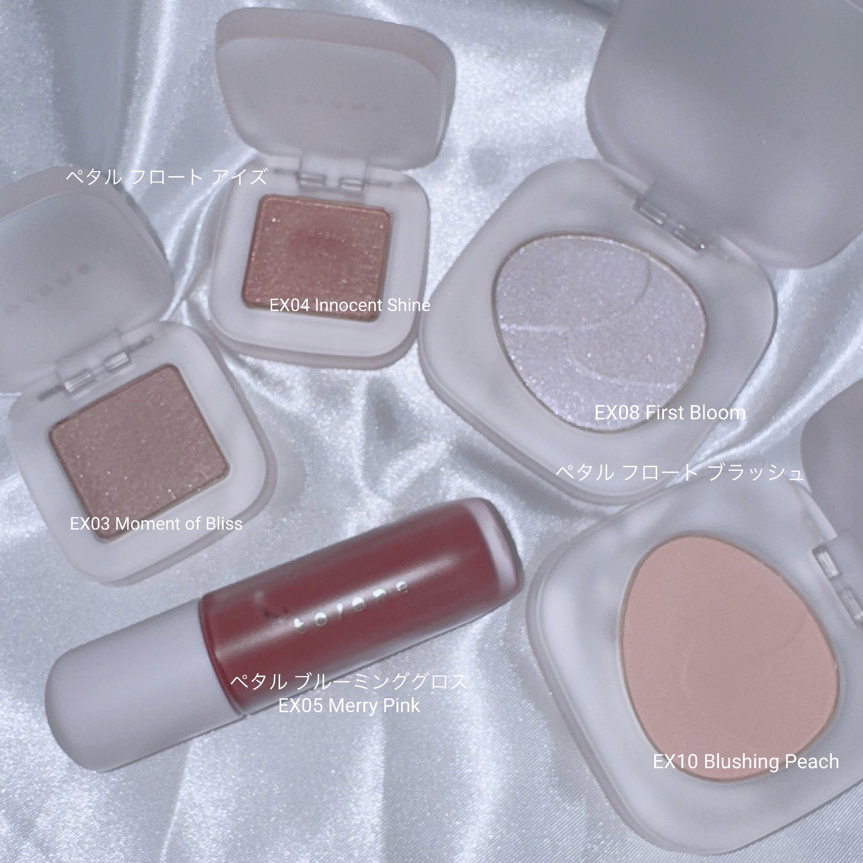 トーン ペタル フロート ブラッシュ EX10 Blushing Peach/to/one/パウダーチークを使ったクチコミ（2枚目）