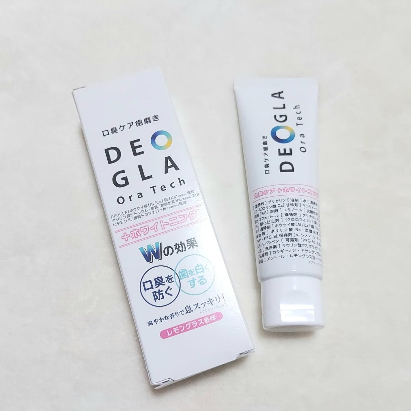 デオグラオーラテック +ホワイトニング/DEOGLA/歯磨き粉を使ったクチコミ(3枚目)