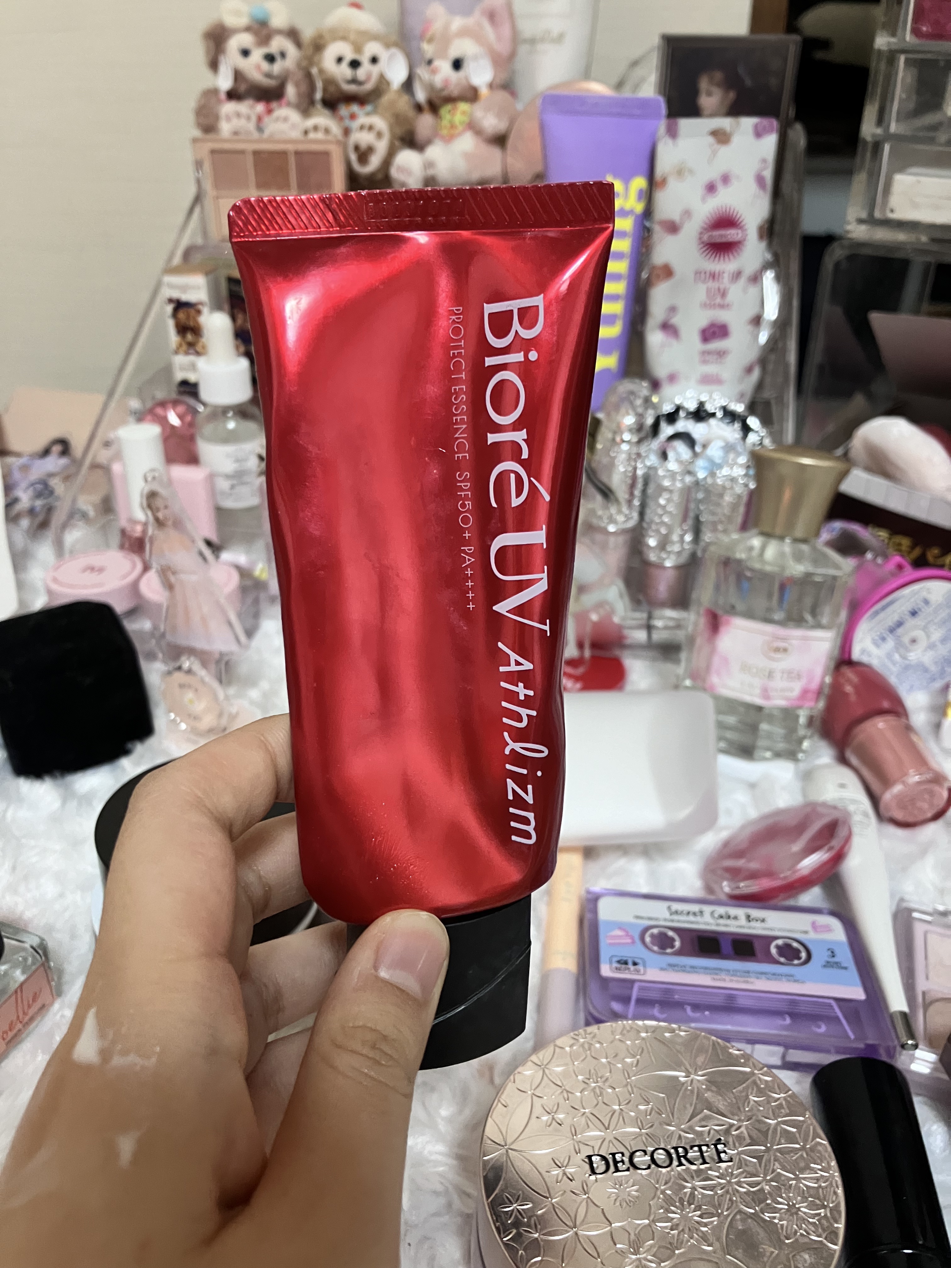 UV  アスリズム　スキンプロテクトエッセンス/ビオレ/日焼け止めローションを使ったクチコミ（1枚目）