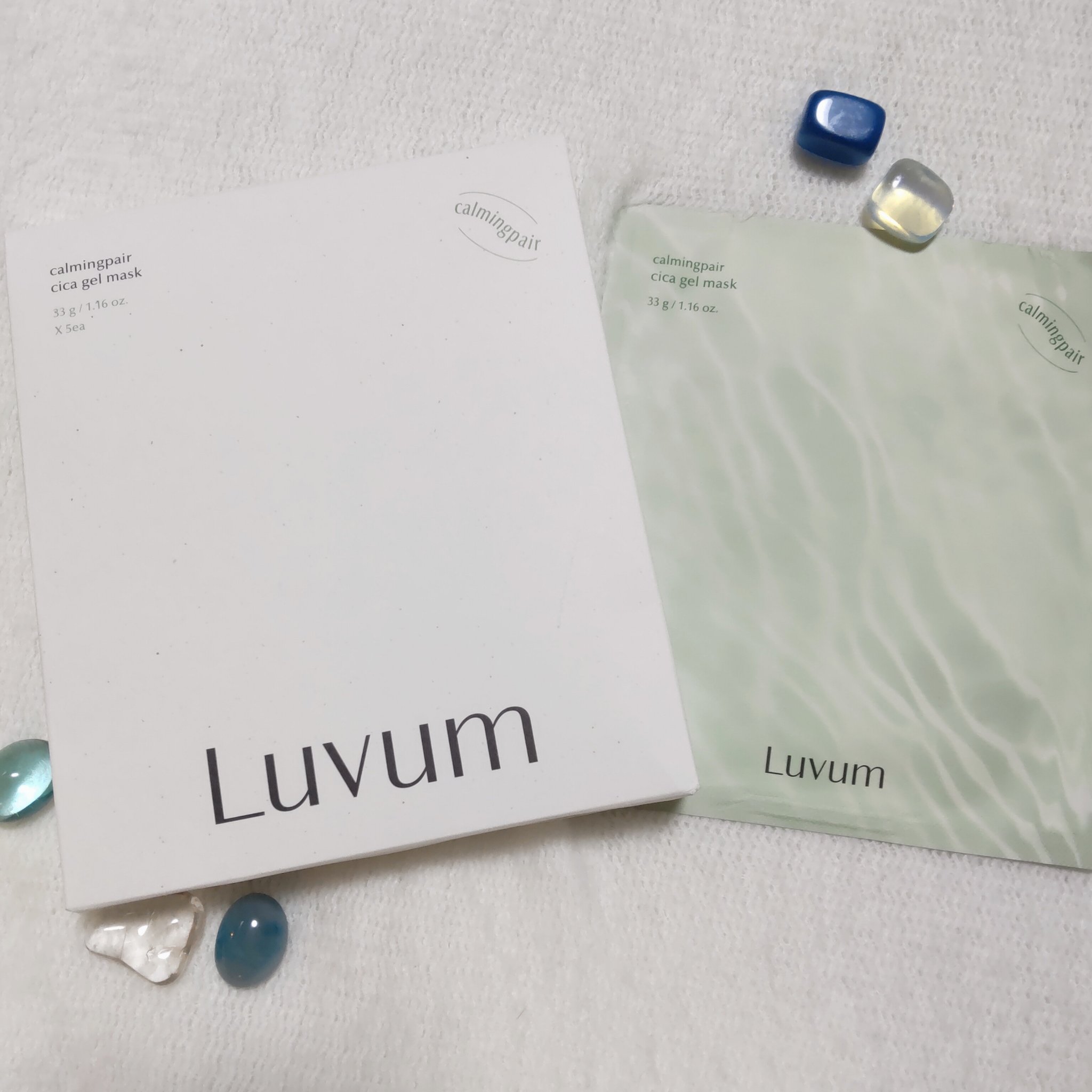 ラビューム カーミングペア シカゲルマスク/Luvum/シートマスク・パックを使ったクチコミ（1枚目）