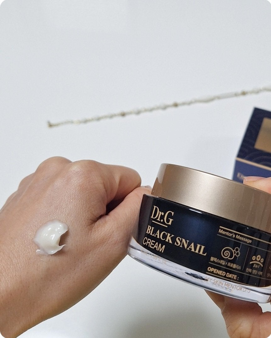 ブラックスネイル クリーム/Dr.G/フェイスクリームを使ったクチコミ(4枚目)