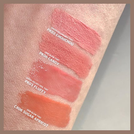 シアーベルベットベールティント /BANILA CO/リップティントを使ったクチコミ(3枚目)