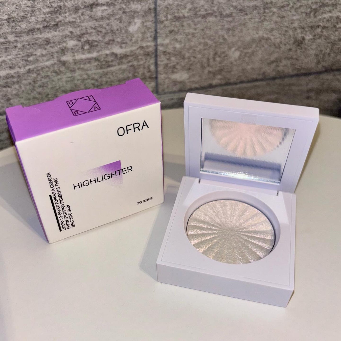 OFRA mini Highlighter/Ofra Cosmetics/パウダーハイライトを使ったクチコミ(3枚目)