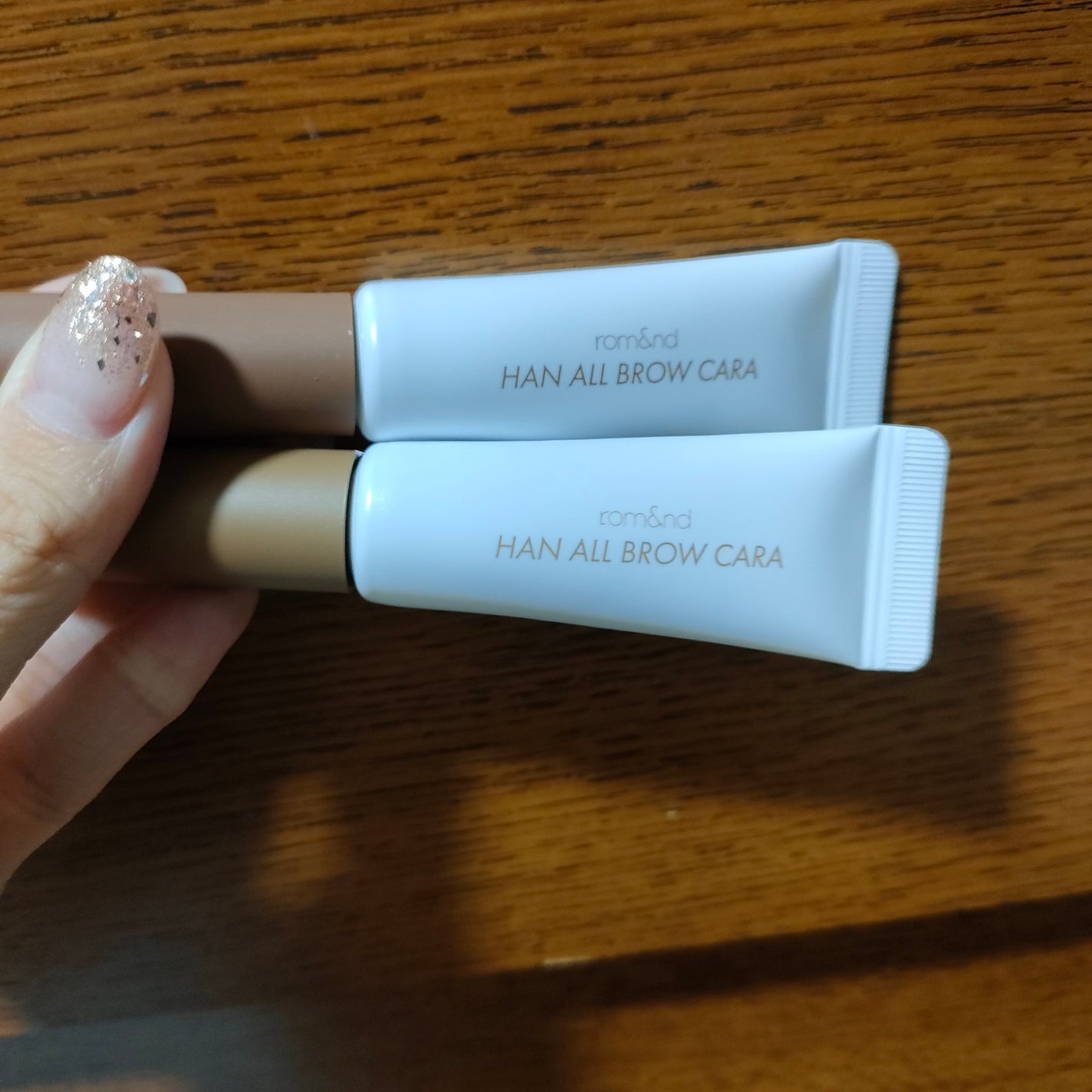 ハンオールブロウカラ/rom&nd/眉マスカラを使ったクチコミ(1枚目)