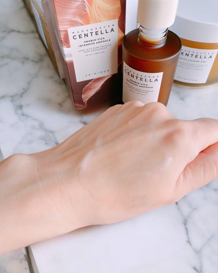 センテラ クイックカーミングパッド/SKIN1004/トナーパッドを使ったクチコミ(7枚目)