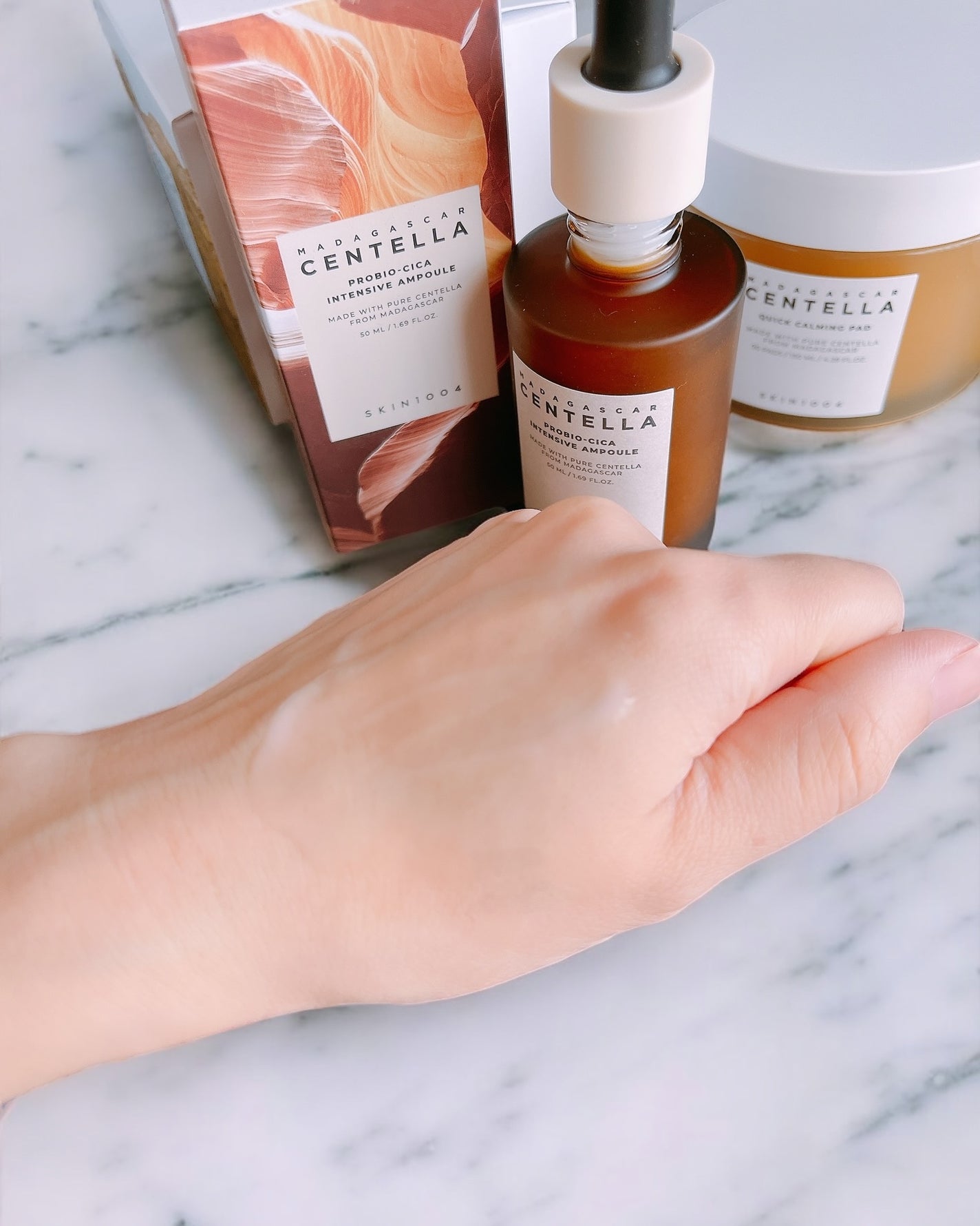 センテラ クイックカーミングパッド/SKIN1004/トナーパッドを使ったクチコミ(8枚目)