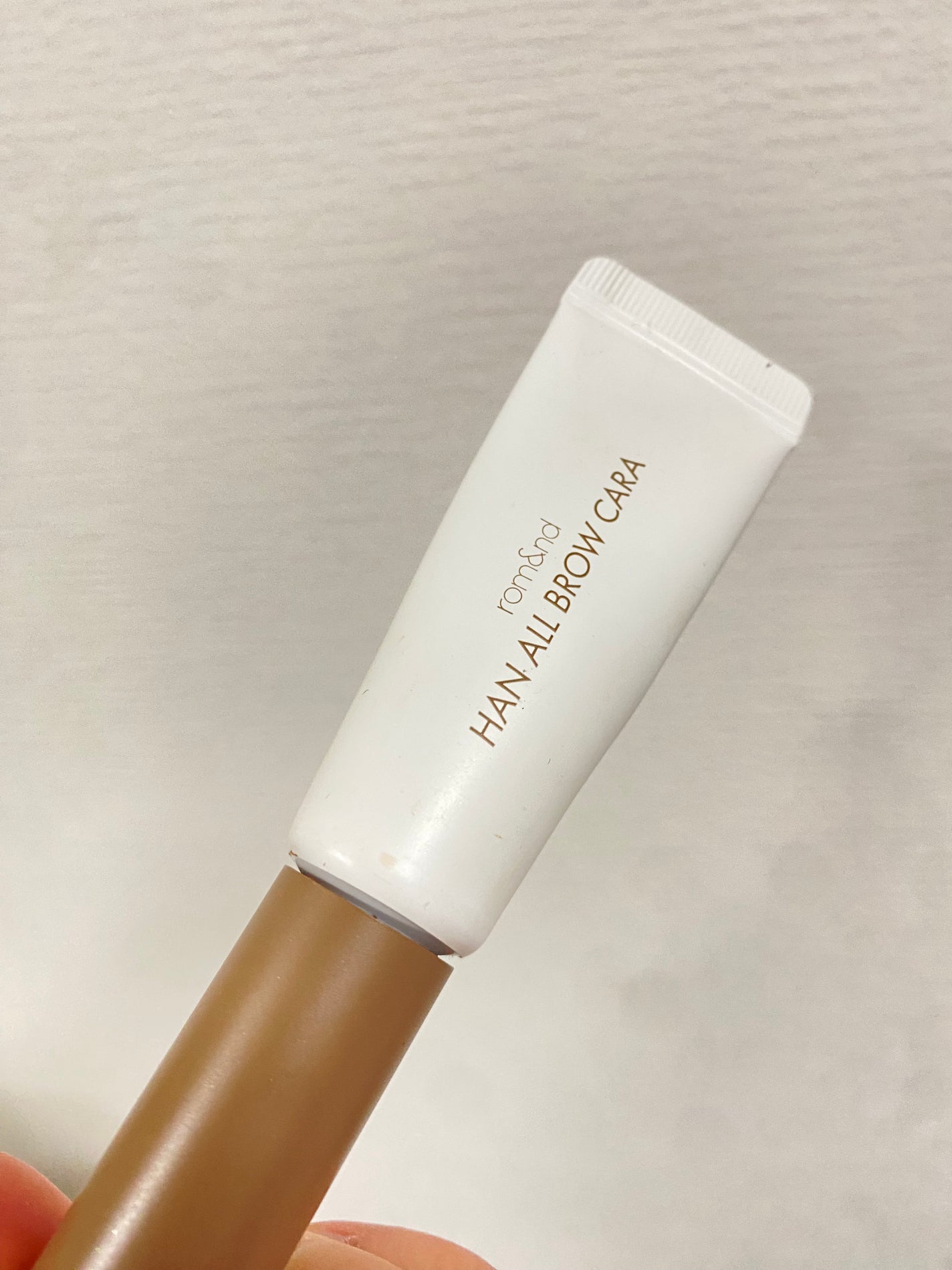ハンオールブロウカラ/rom&nd/眉マスカラを使ったクチコミ(1枚目)