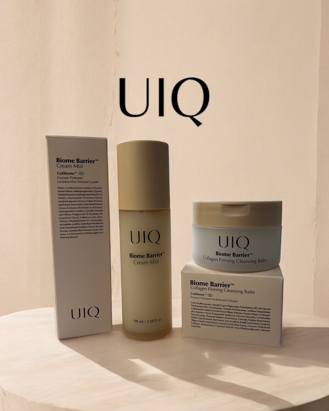 バイオームバリア クリームミスト/UIQ/ミスト状化粧水を使ったクチコミ（1枚目）
