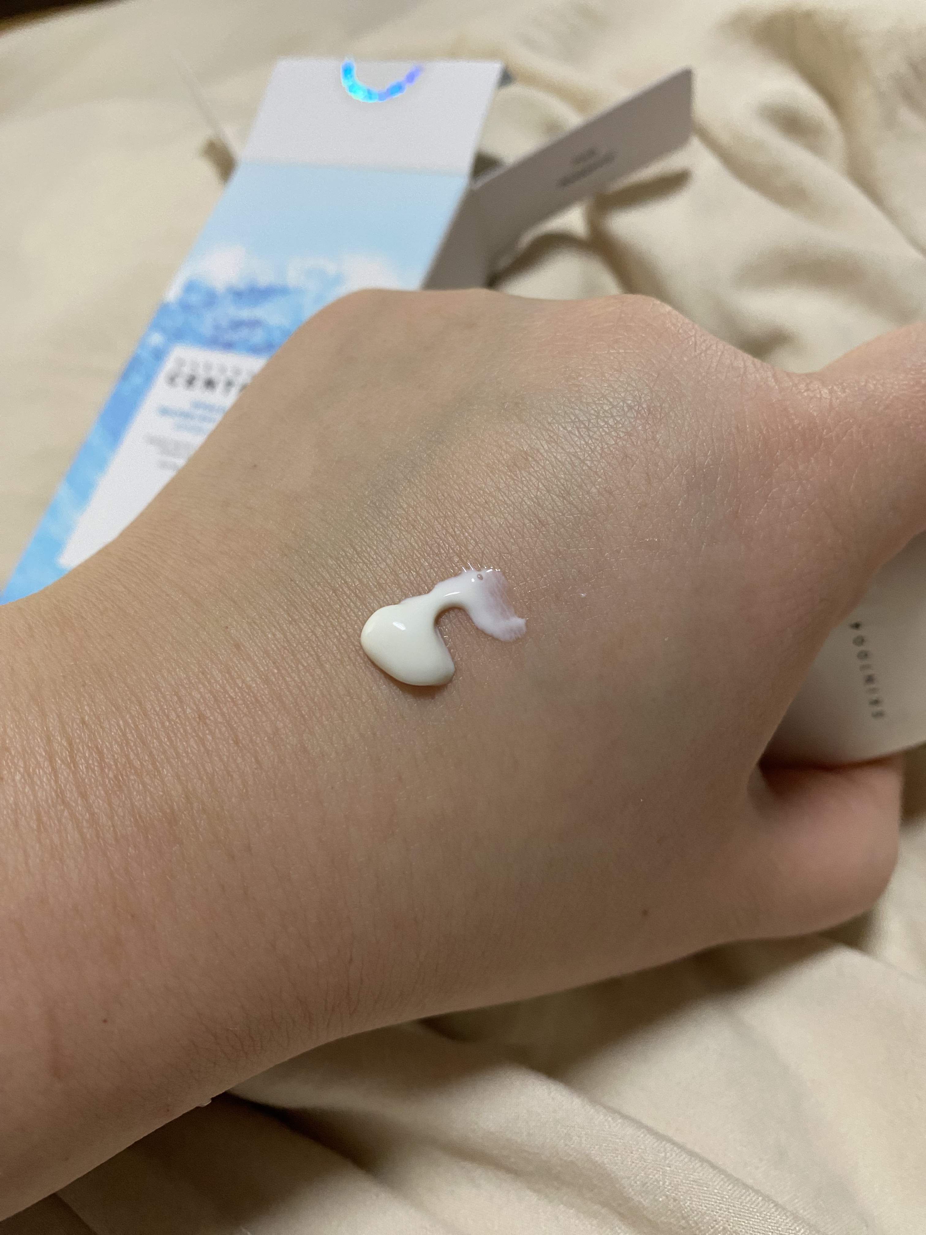 ヒアルーシカ ウォーターフィット サンセラム/SKIN1004/日焼け止めローションを使ったクチコミ（2枚目）