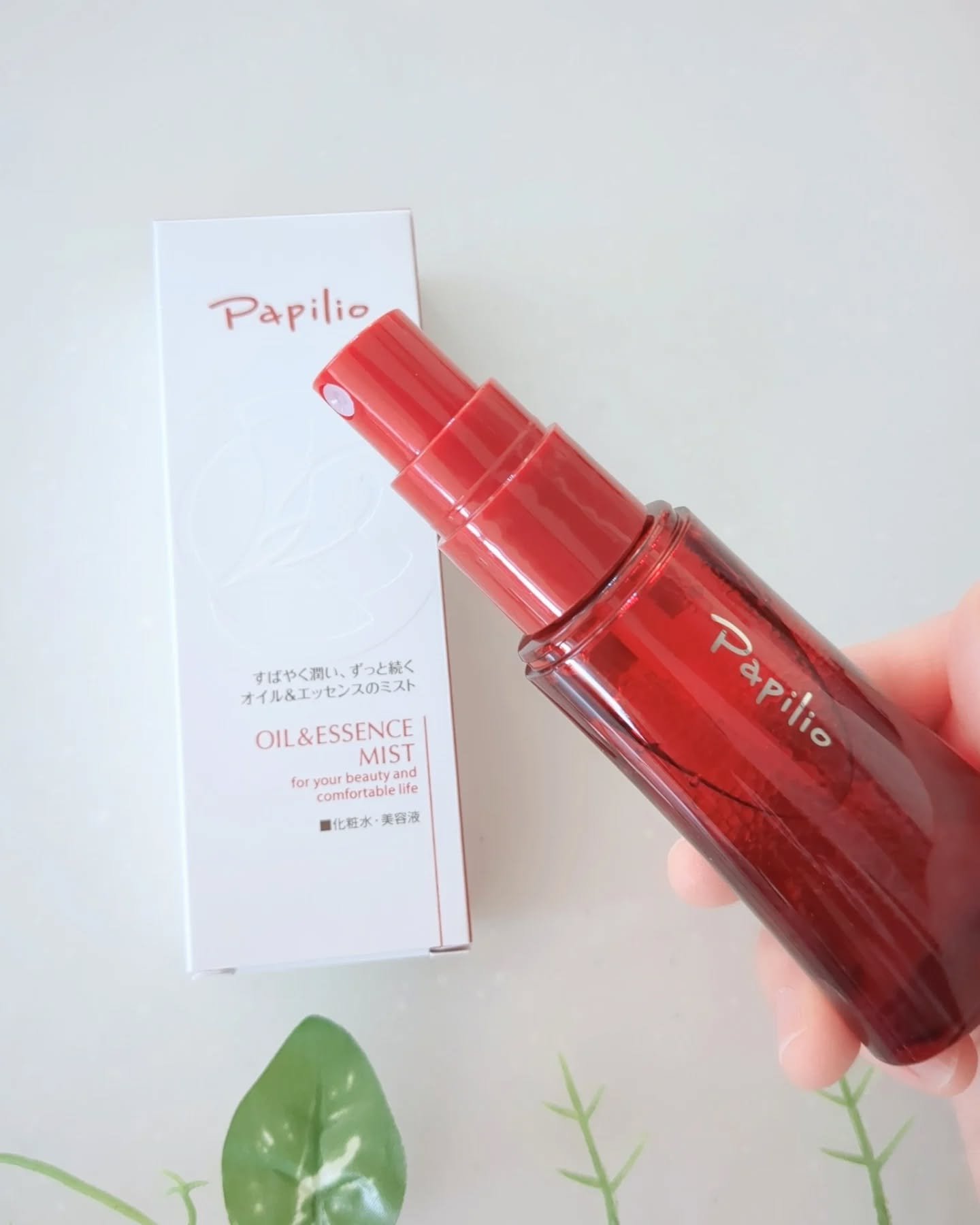 オイル＆エッセンス ミスト/Papilio/ミスト状化粧水を使ったクチコミ（2枚目）