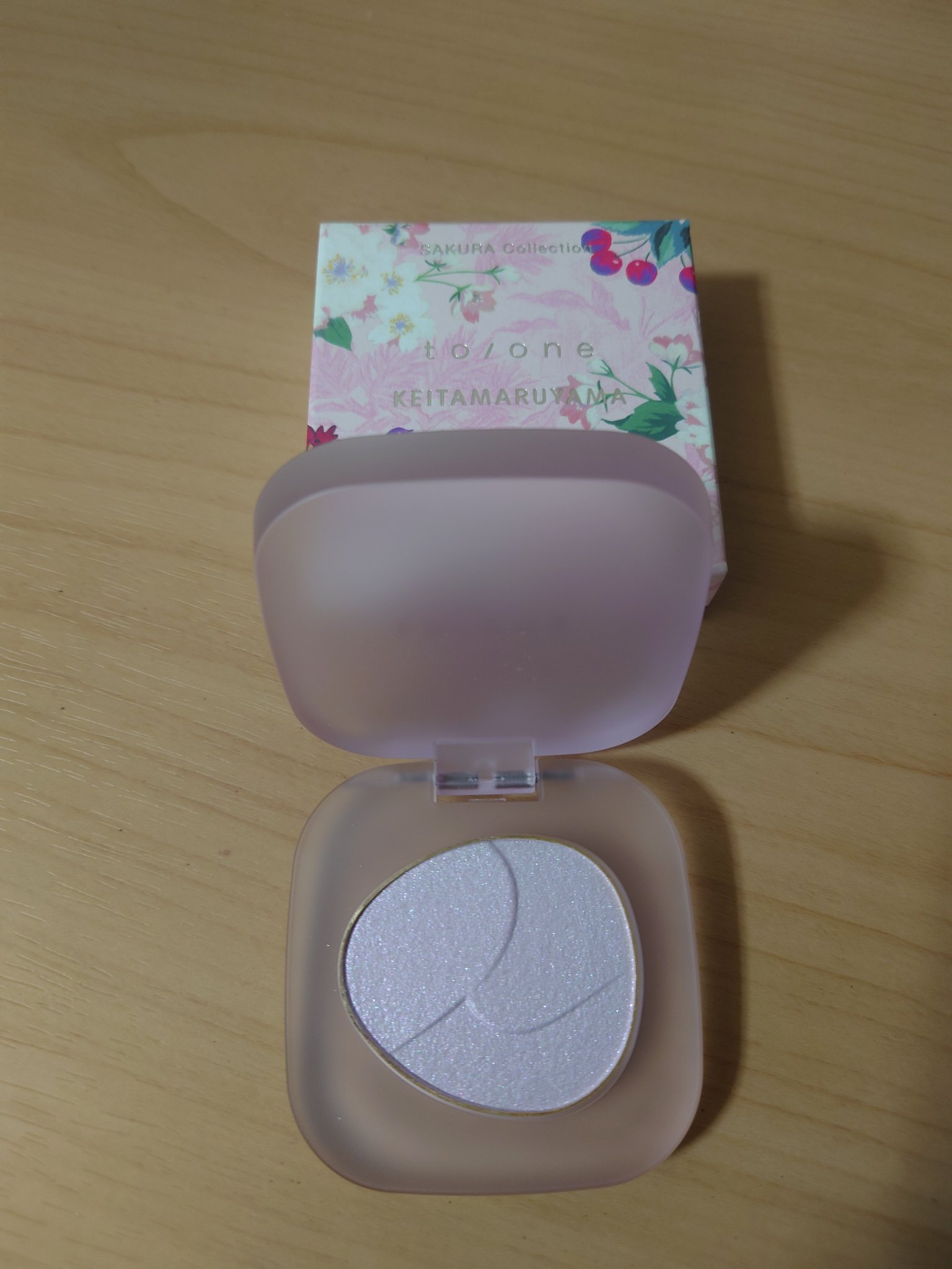 トーン ペタル フロート ブラッシュ EX08 First Bloom/to/one/パウダーチークを使ったクチコミ（2枚目）