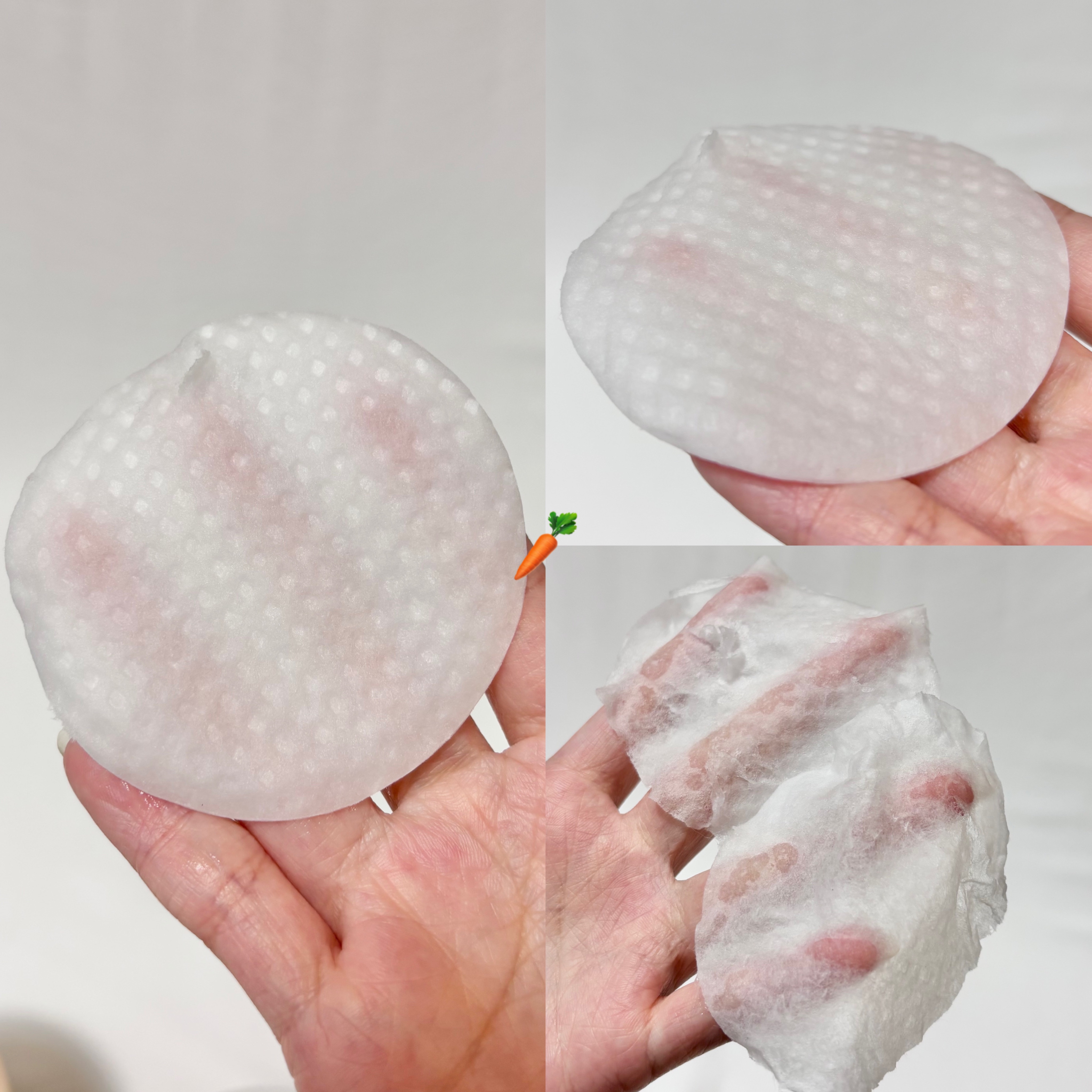 キャロットカロテン カーミングウォーターパッド/SKINFOOD/トナーパッドを使ったクチコミ（2枚目）