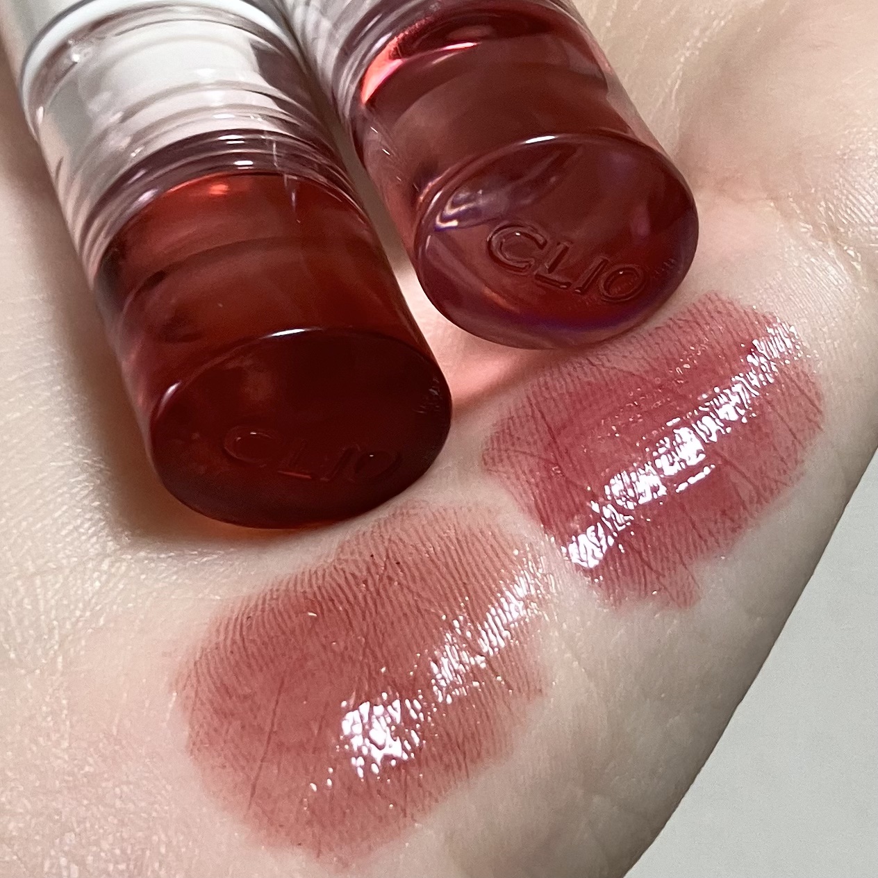 クリスタル グラム ティント/CLIO/リップティントを使ったクチコミ（3枚目）