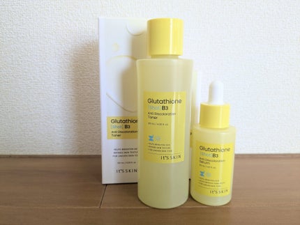 グルタチオンショットB3クリアトーントナー/It's skin/化粧水を使ったクチコミ(1枚目)